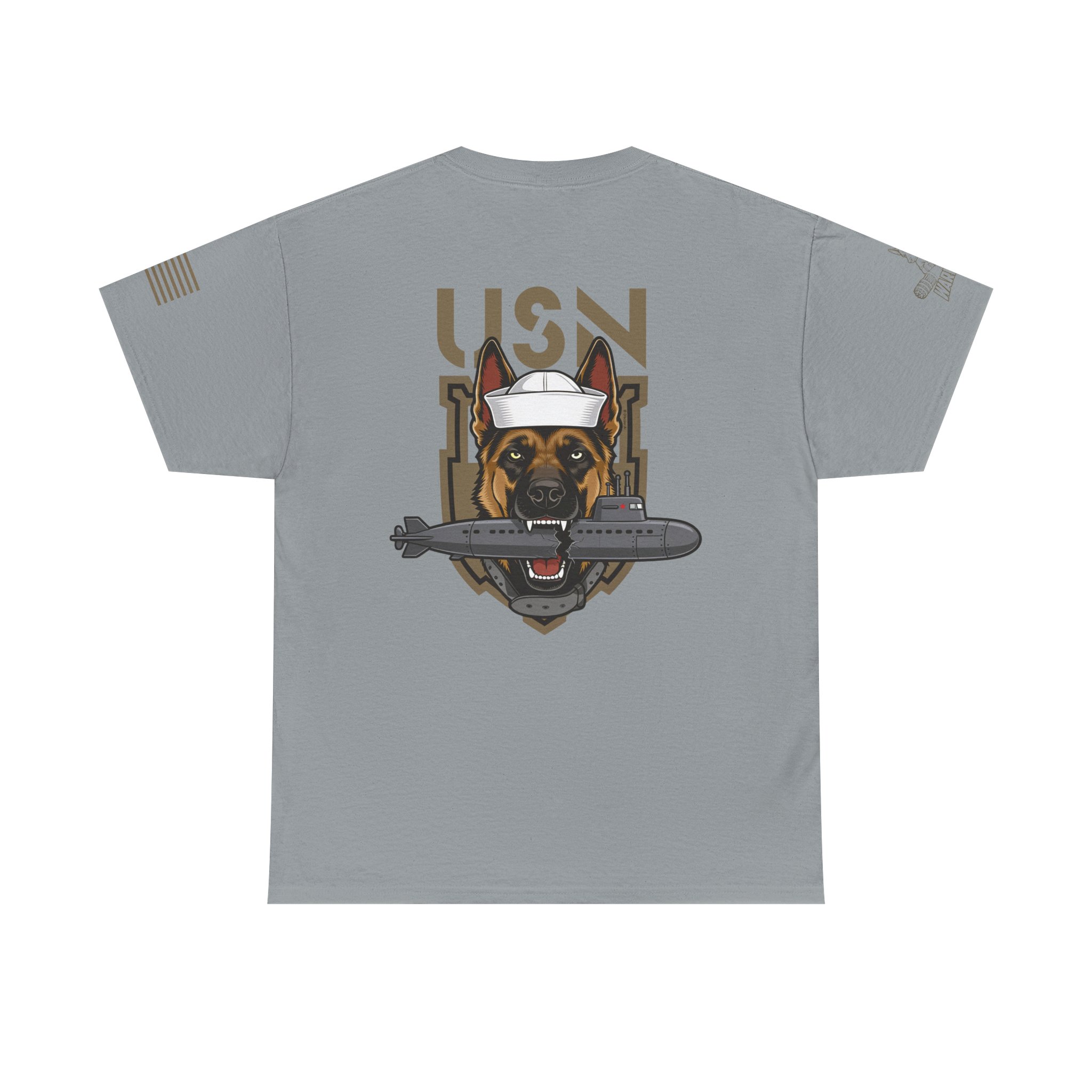 US Navy MWD K9 Defender Military T-Shirt - Image 22