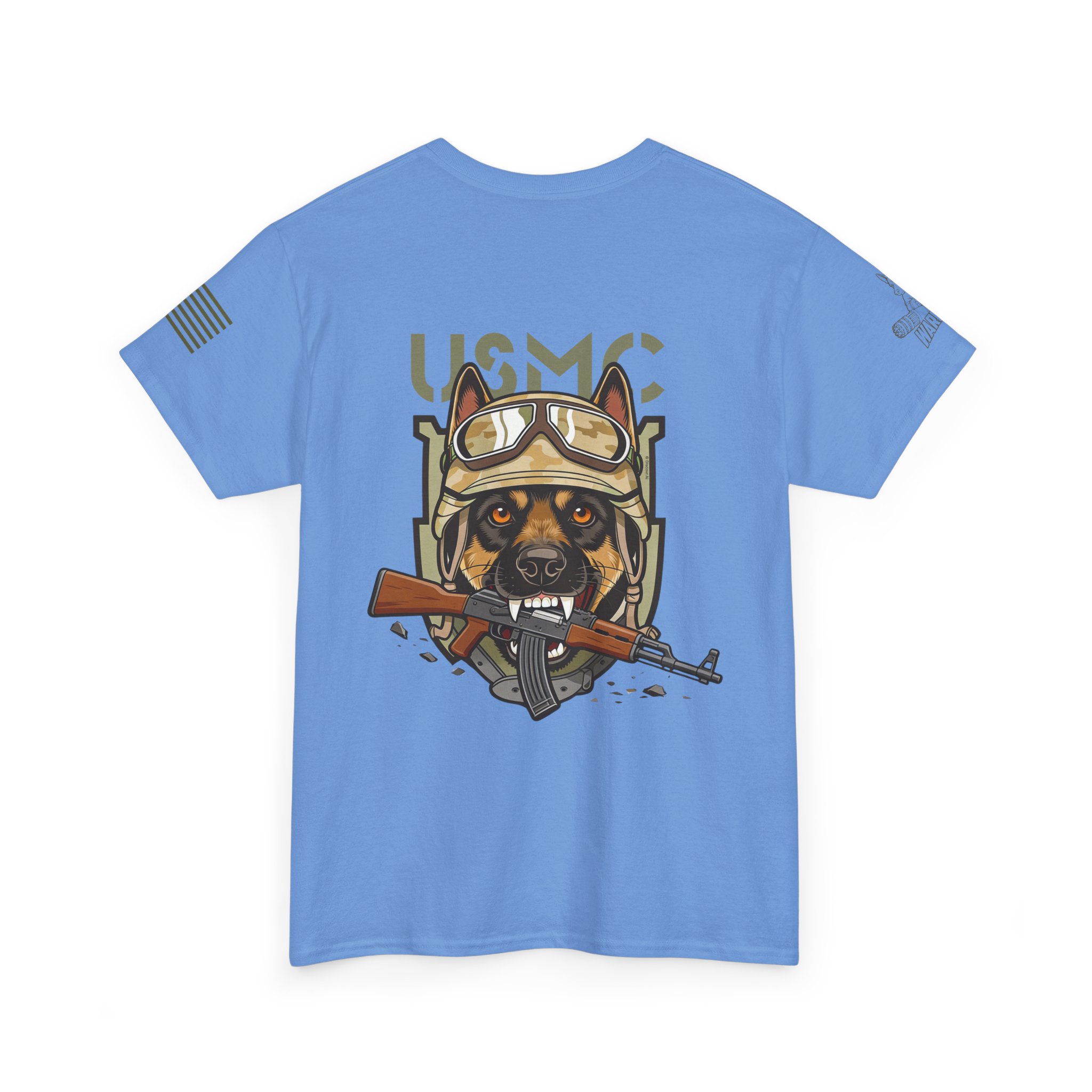 US Marine Corps MWD K9 Defender Military T-Shirt - Image 24