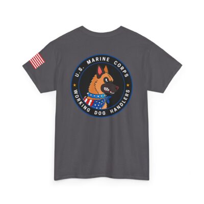 U. S. Marine Corps Working Dog Handlers T‑Shirt — K9 Patch Tee