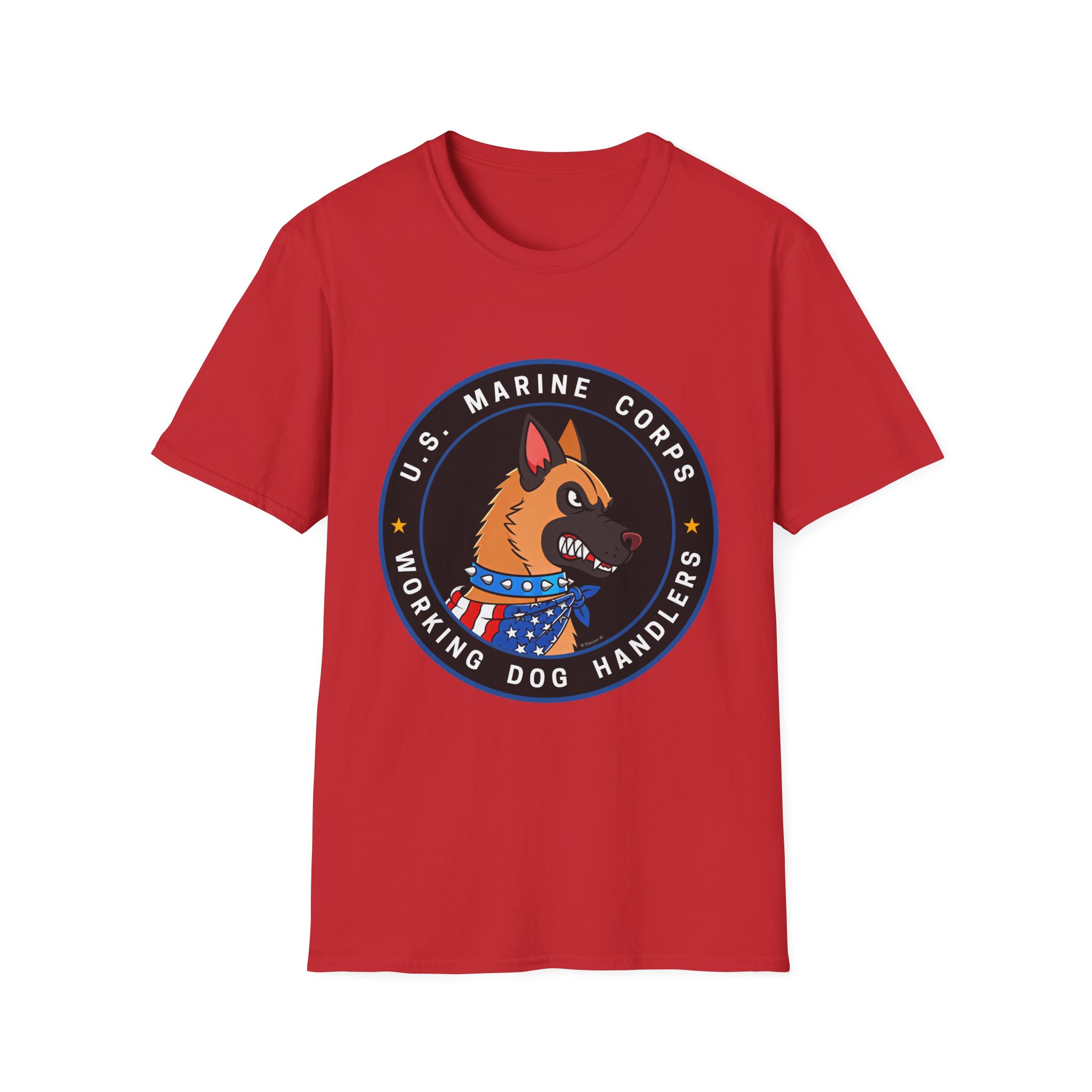 U.S. Marine Corps Working Dog Handlers T-Shirt - Image 12