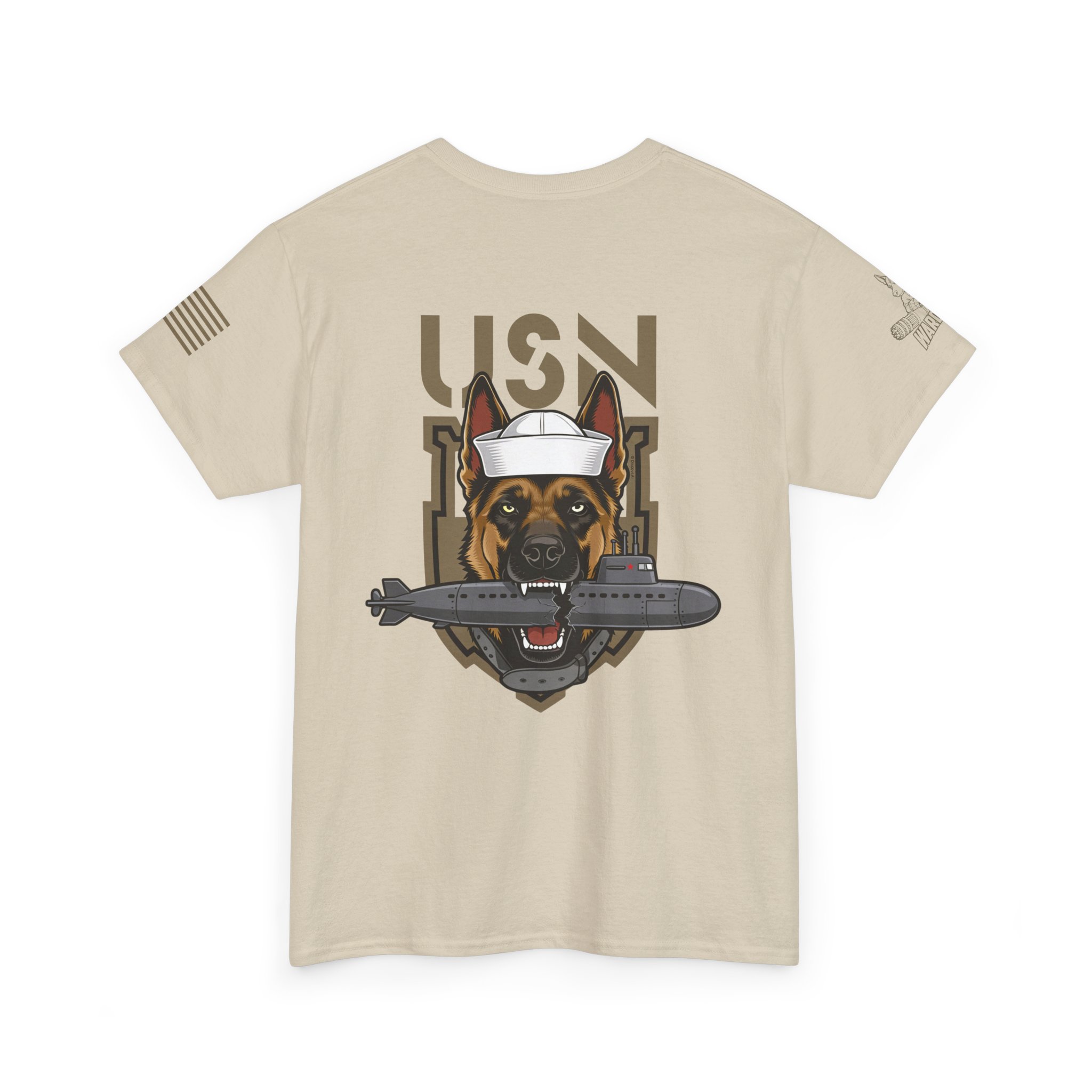 US Navy MWD K9 Defender Military T-Shirt - Image 12