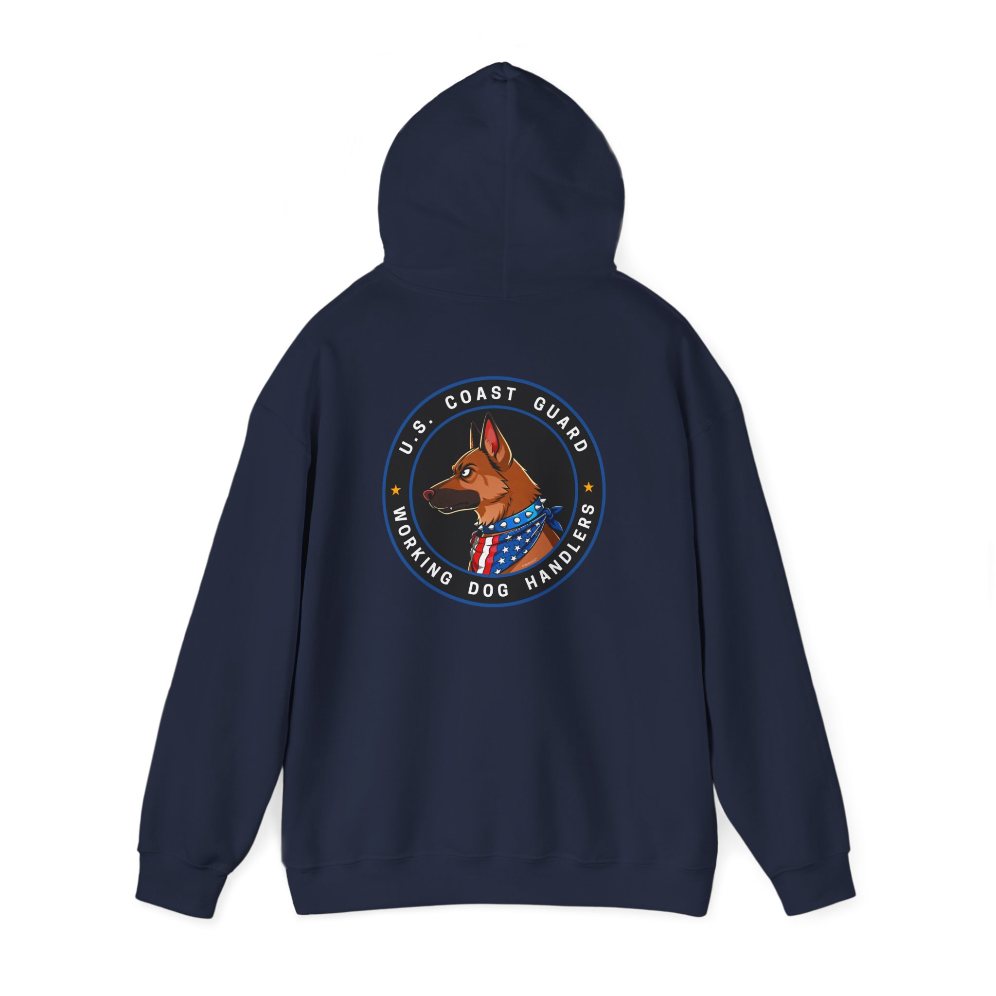 U.S. Coast Guard Working Dog Handlers Hoodie — Patriotic K9 Unit Pullover - Image 16