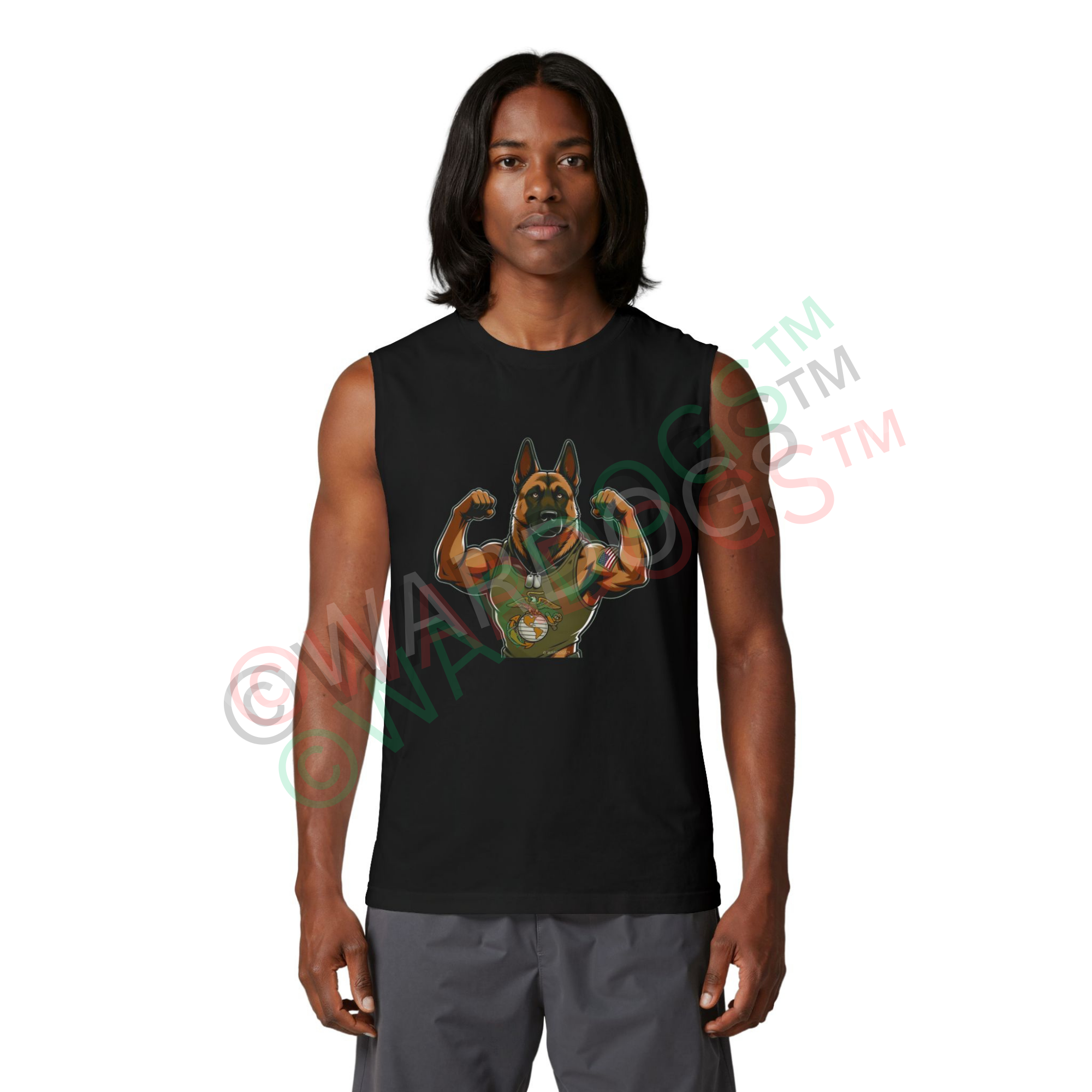 US MARINE CORPS Muscle Tank - "NO PAIN" - Image 6