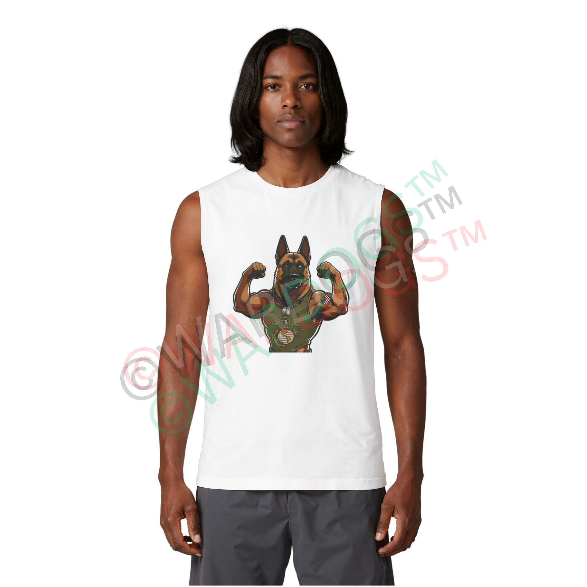 US MARINE CORPS Muscle Tank - "NO PAIN" - Image 9
