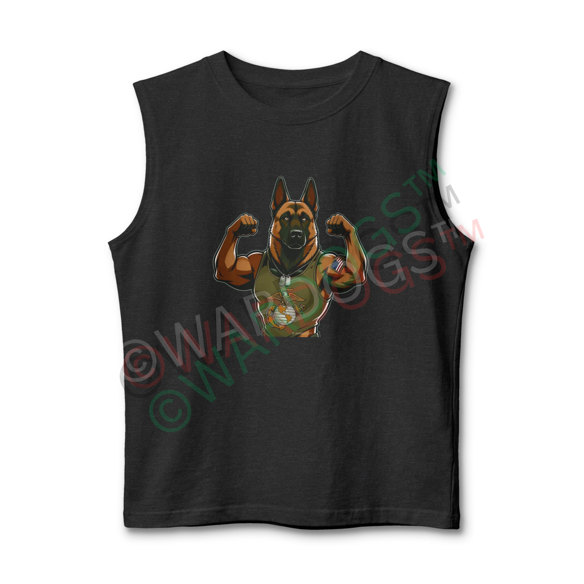 US MARINE CORPS Muscle Tank - "NO PAIN" - Image 7