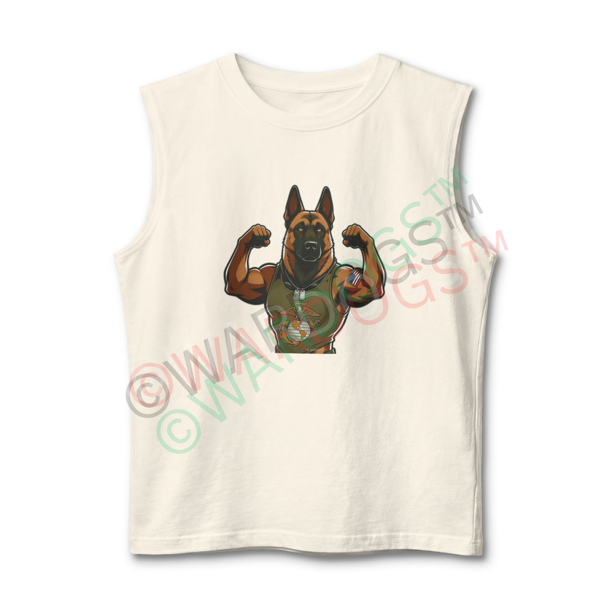 US MARINE CORPS Muscle Tank - "NO PAIN" - Image 8