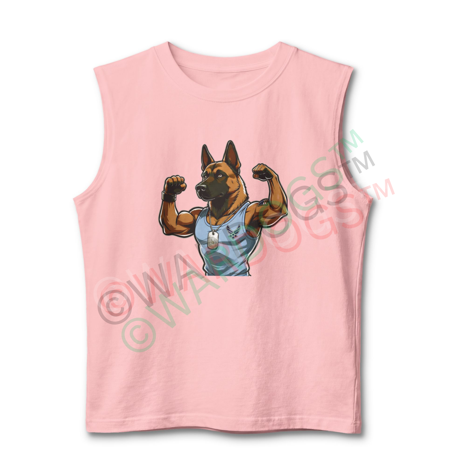 US AIR FORCE Muscle Dog Tank Top — "NO PAIN" - Image 8