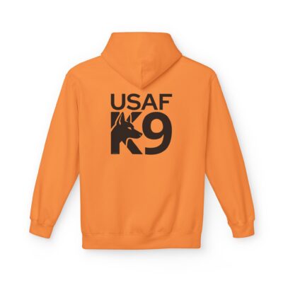 USAF K9 Hoodie — Military Working Dog Pullover for Air Force Handlers and Veterans