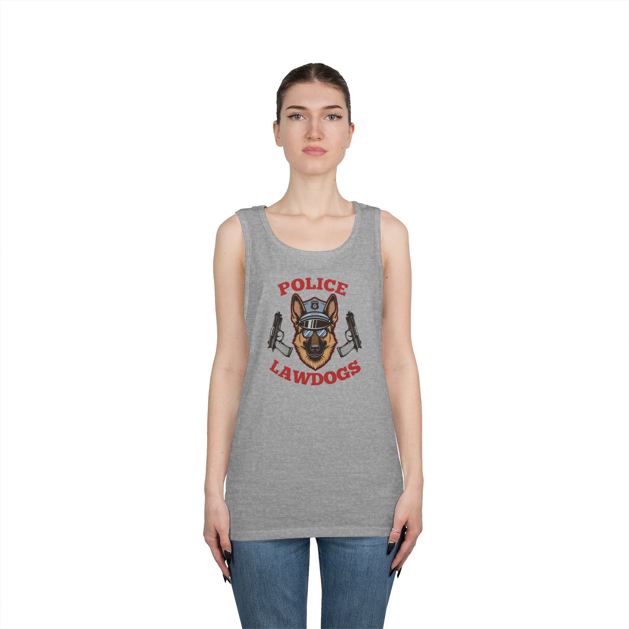 Police Lawdogs Tank Top — K9 Unit Tribute Muscle Tee - Image 11