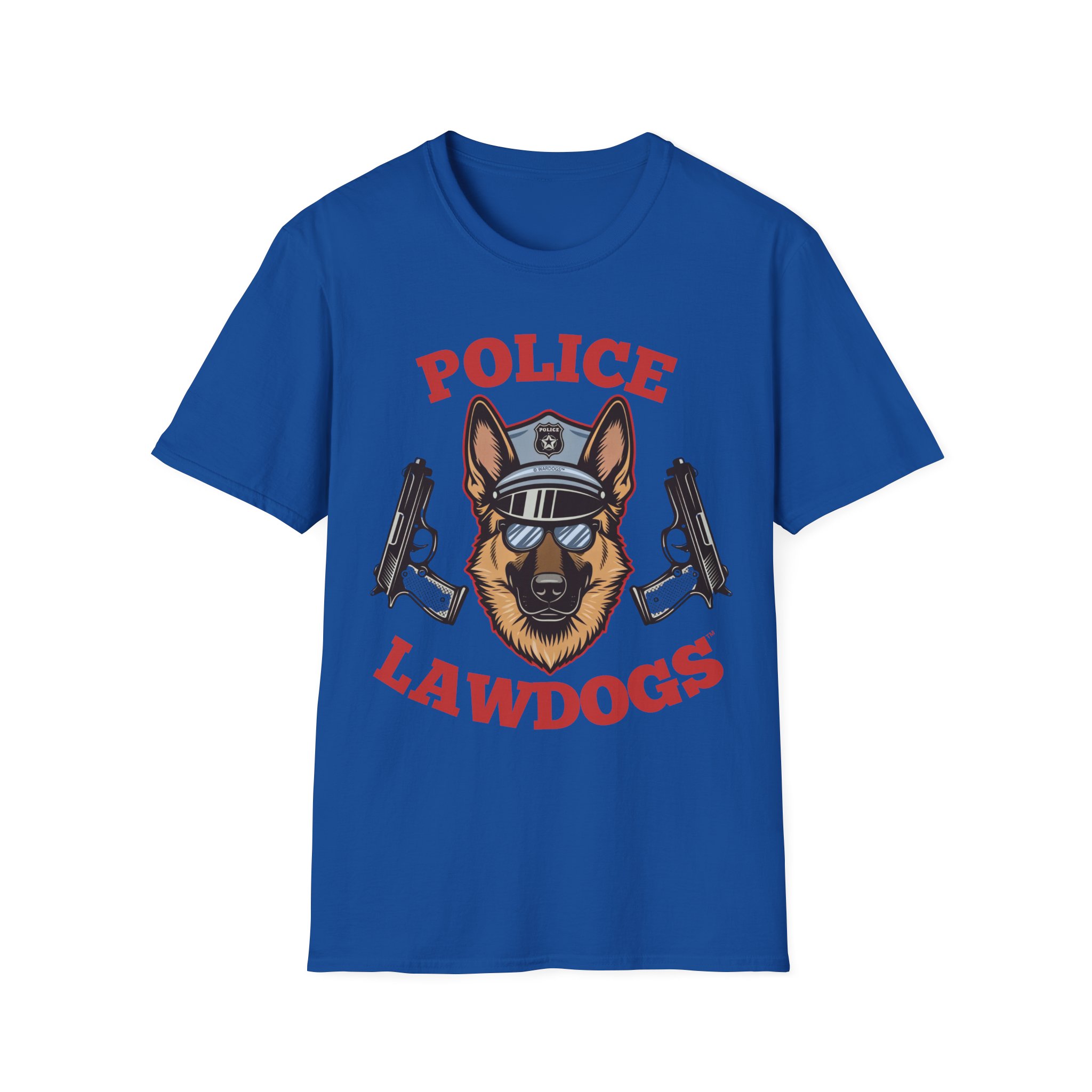 Police Lawdogs T-Shirt – K9 Handler German Shepherd Badge Tee - Image 25