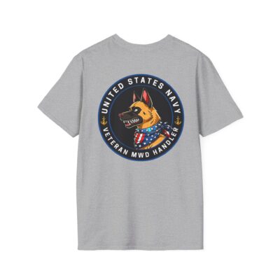 U. S. Navy Veteran MWD Handler T-Shirt