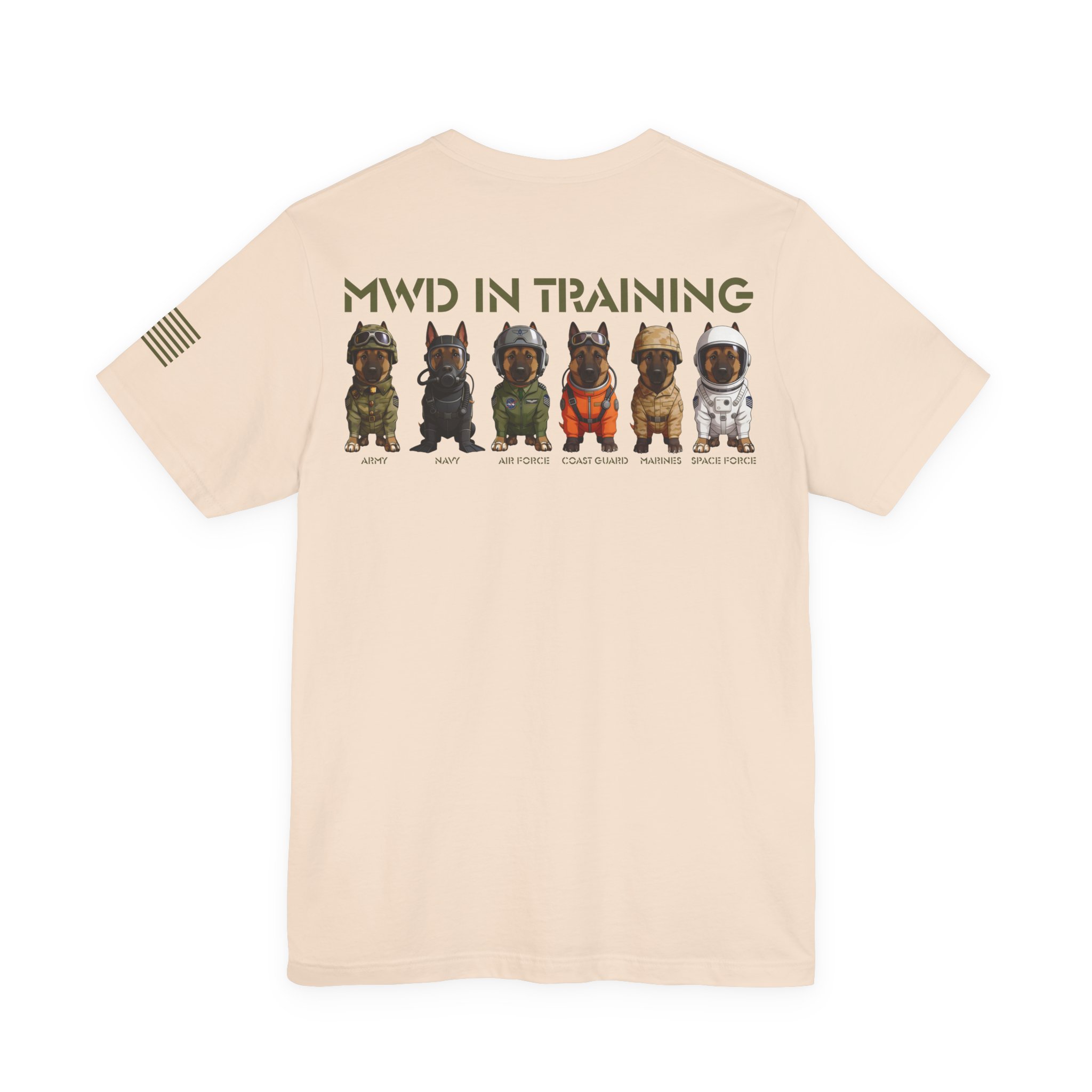 MWD In Training Tee — Military Working Dog Puppies Graphic T‑Shirt - Image 31