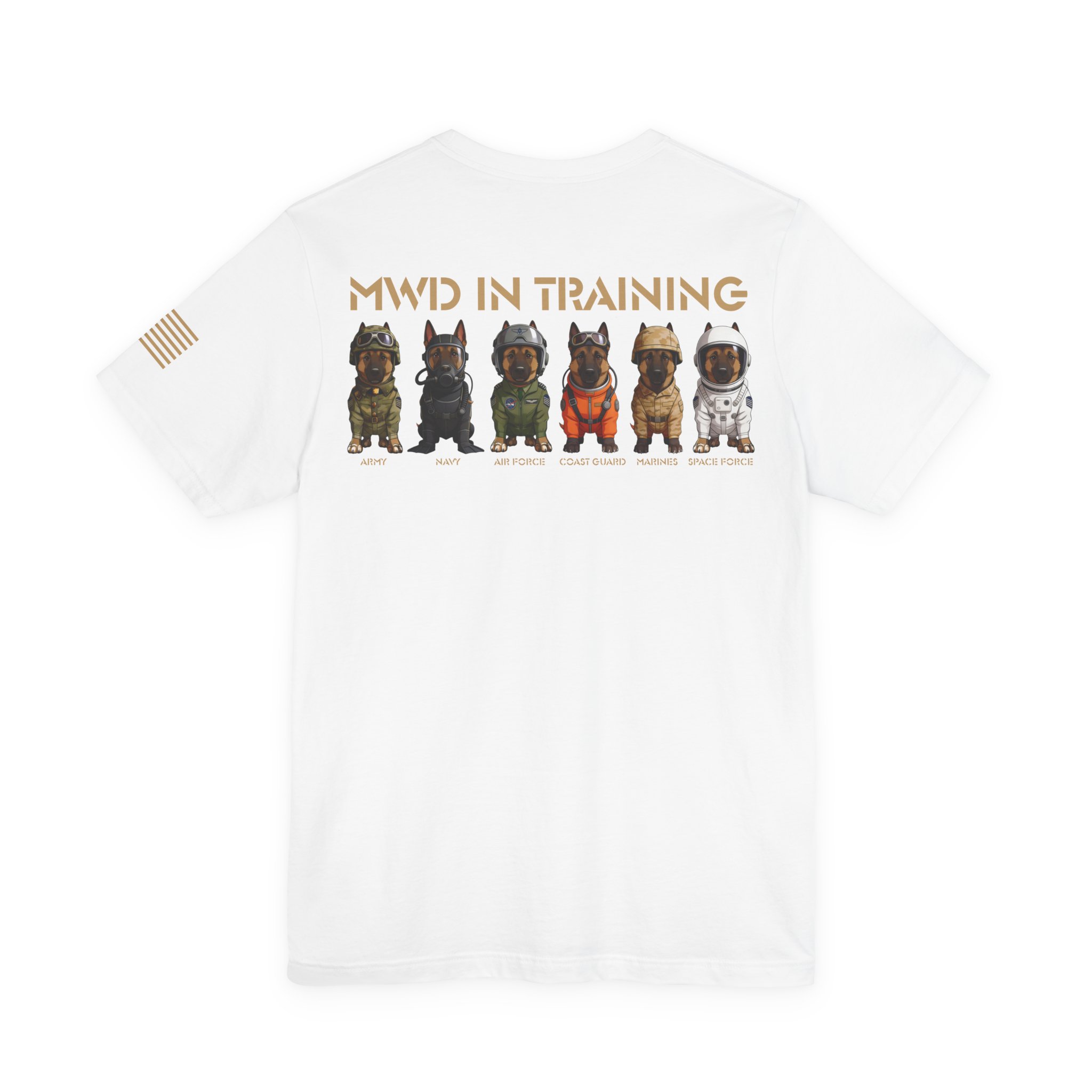 MWD In Training Tee — Military Working Dog Puppies Graphic T‑Shirt - Image 39