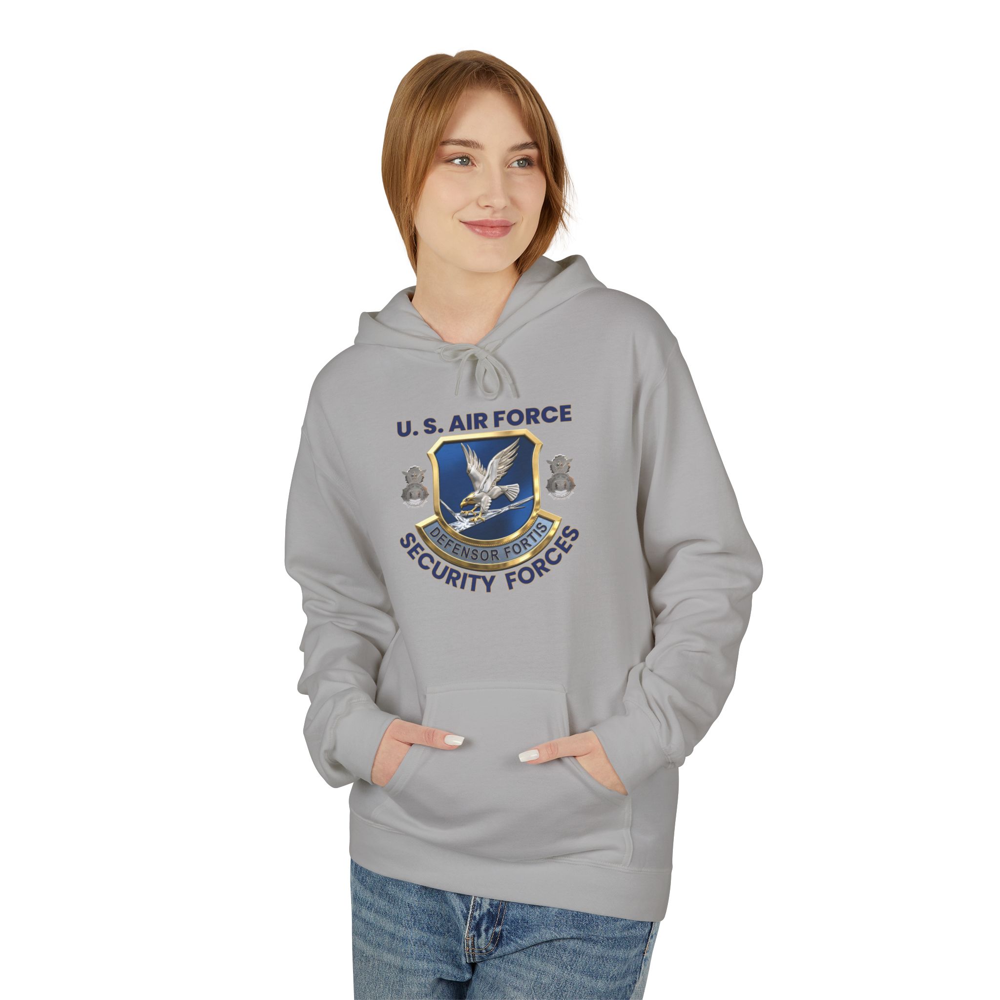 U.S. Air Force Security Forces Hoodie — Military Emblem Pullover - Image 6