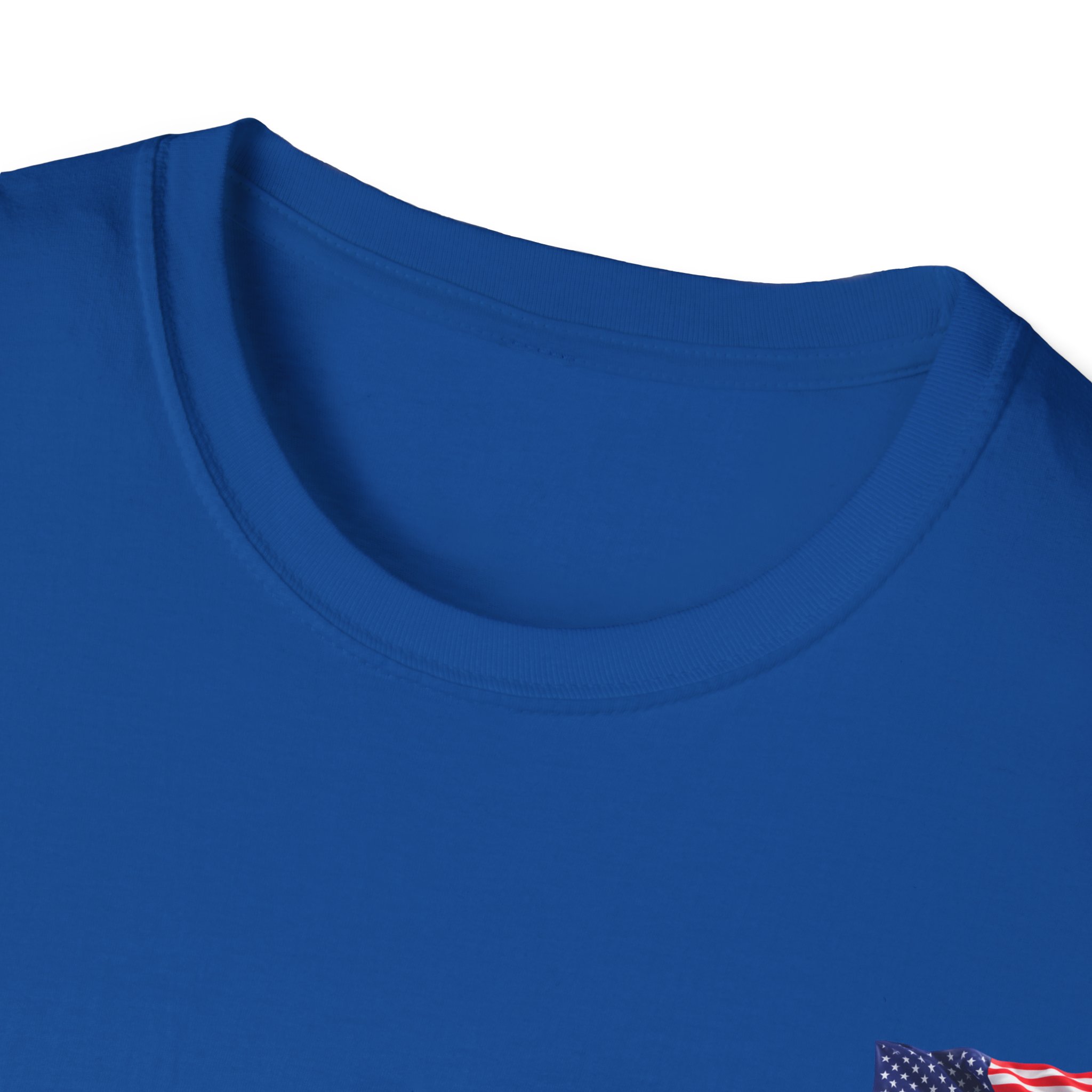Veteran Space Force T-Shirt — "Land of the Free...Because of the Brave" USA Flag - Image 11