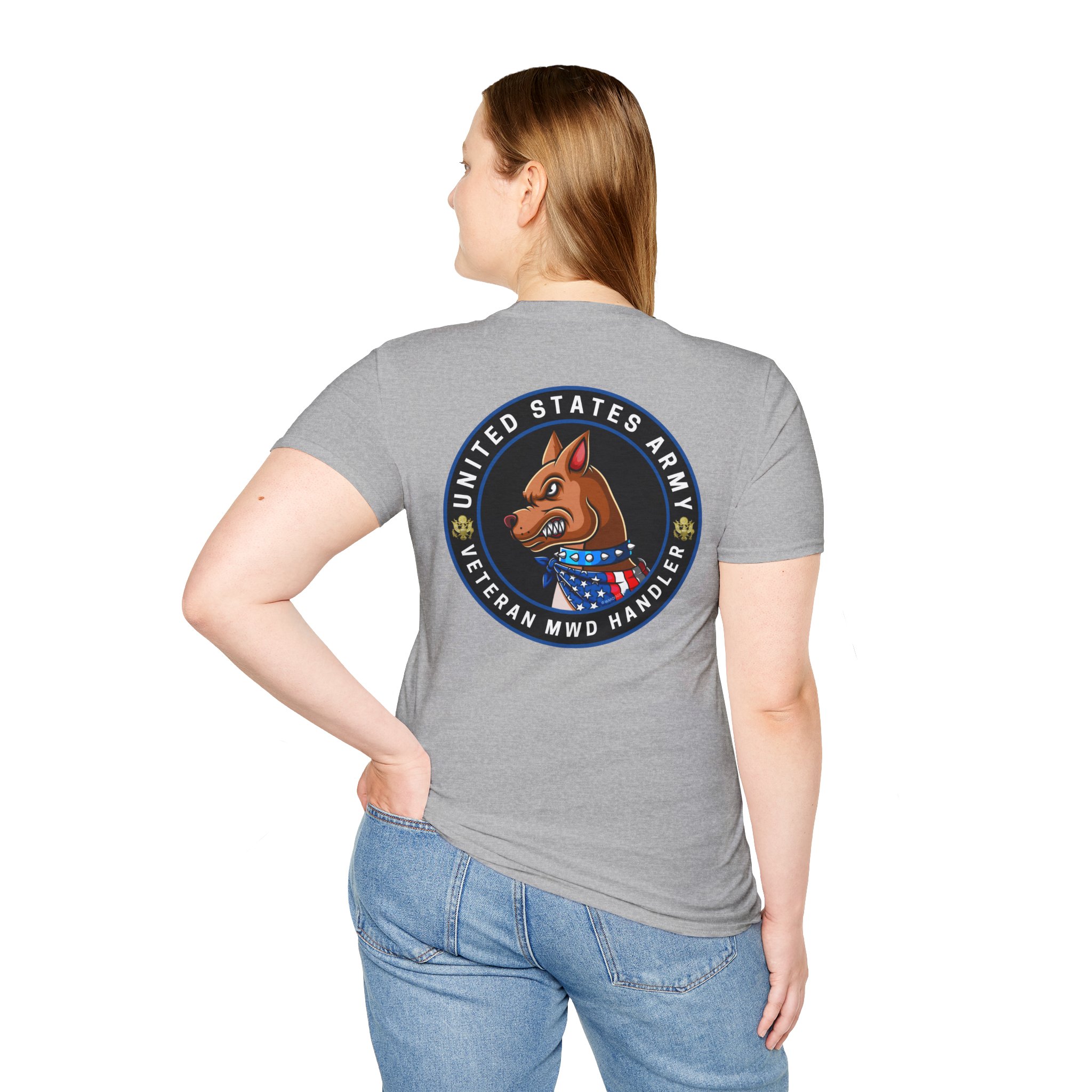 U.S. Army Veteran MWD Handler T-Shirt - Image 20