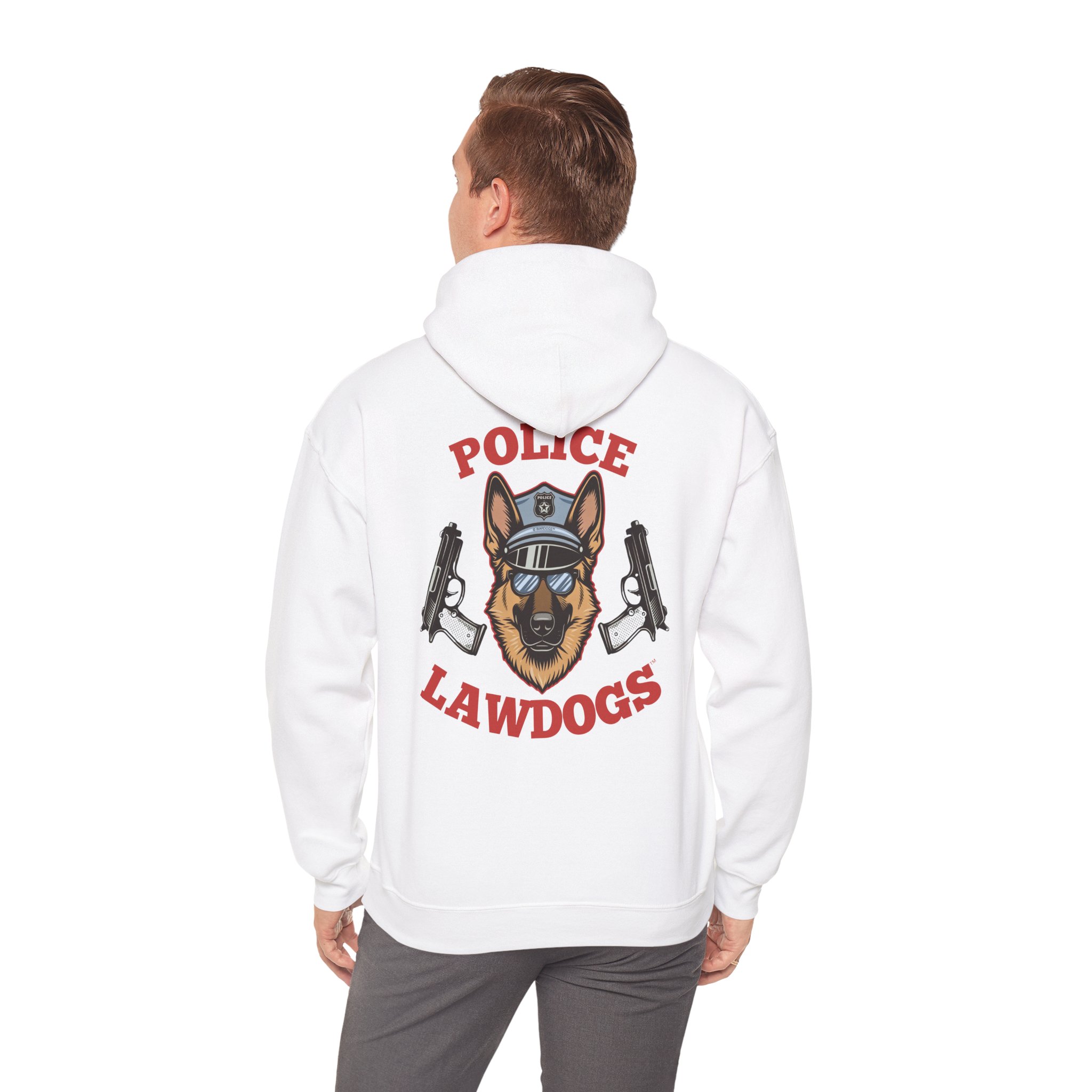 Police Lawdogs Hoodie — K9 Unit German Shepherd Tactical Pullover - Image 8