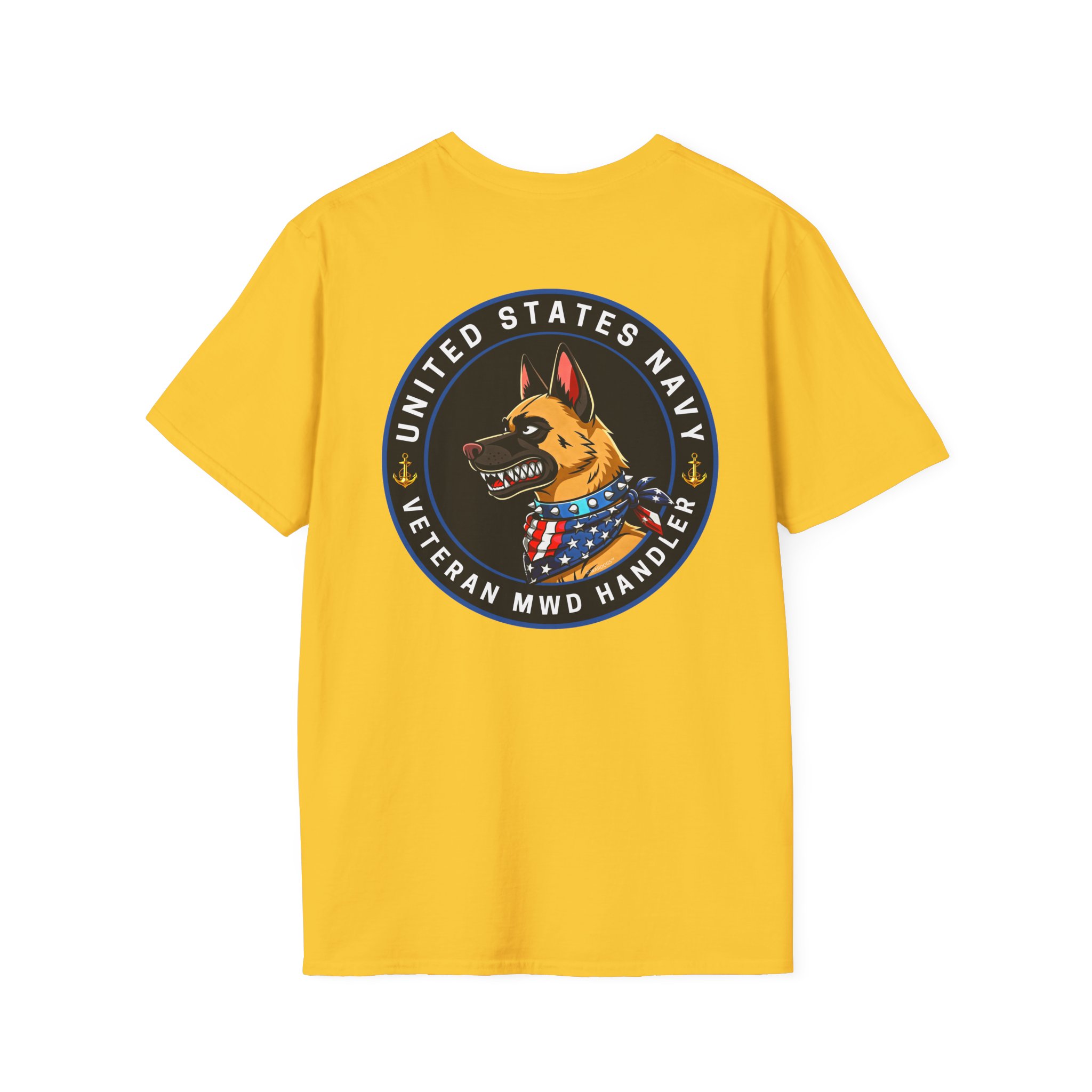 U. S. Navy Veteran MWD Handler T-Shirt - Image 18