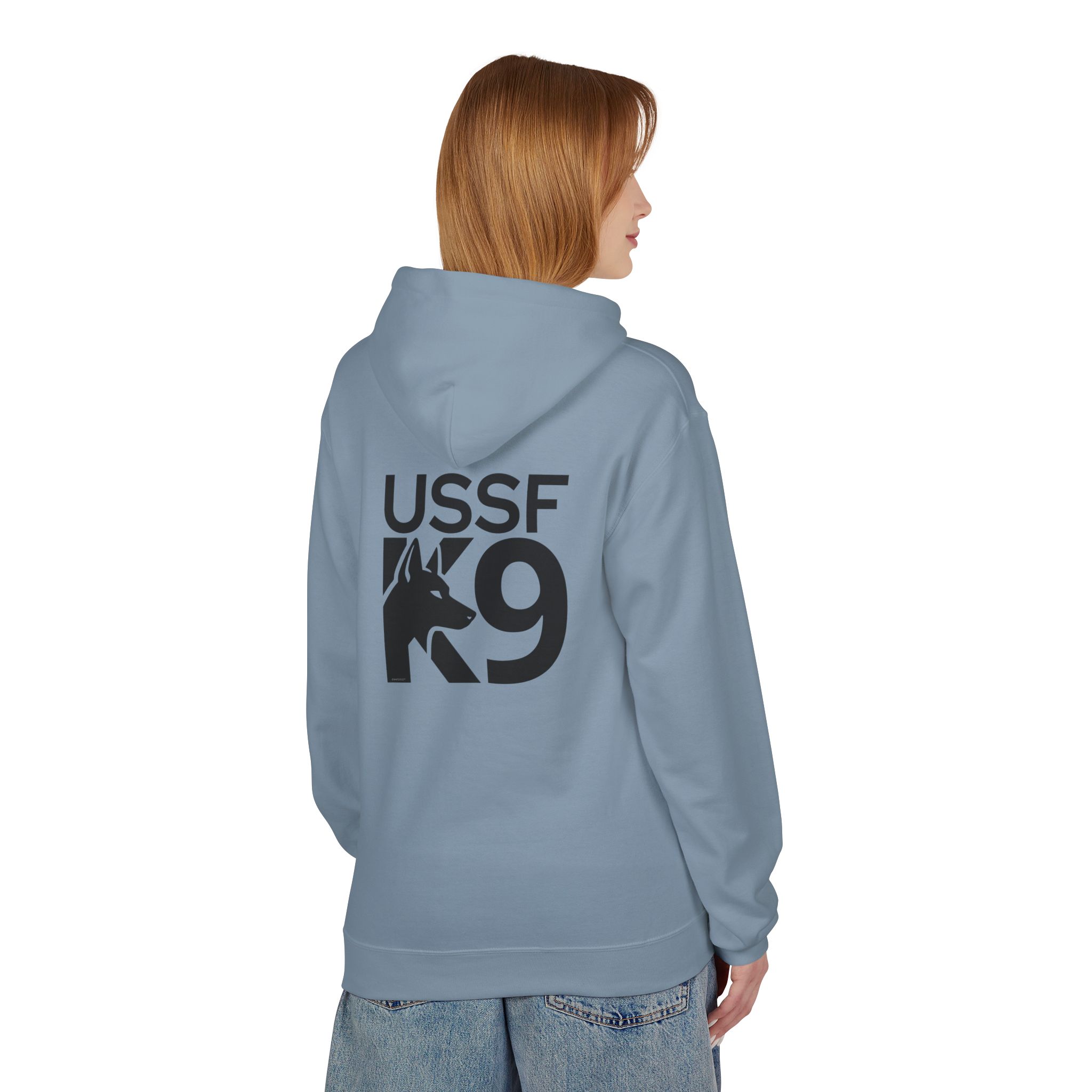 US SPACE FORCE K9 Hoodie — Military Working Dog Pullover for Air Force Handlers and Veterans - Image 4