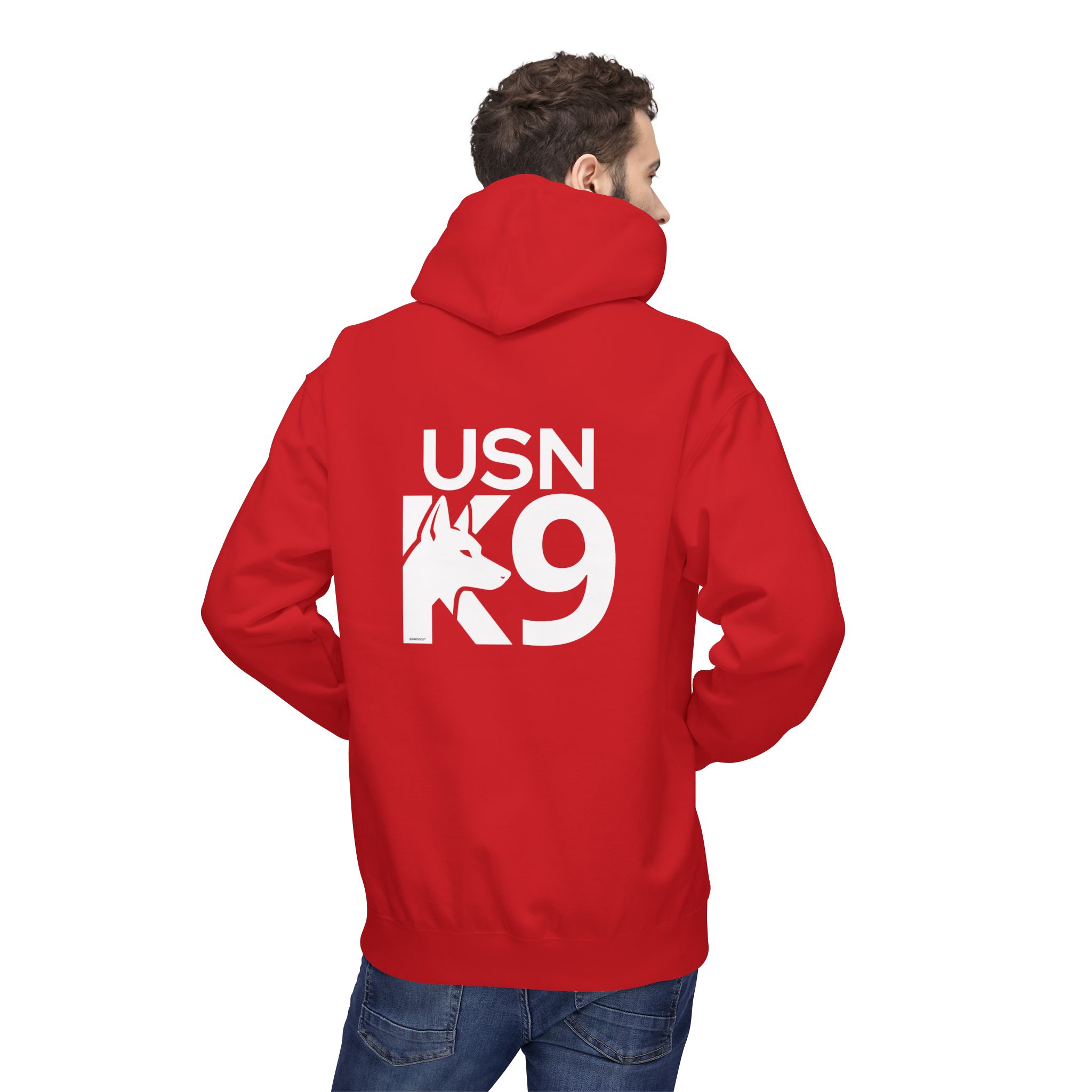 US Navy K9 Hoodie - Military Working Dog Support Pullover - Image 21