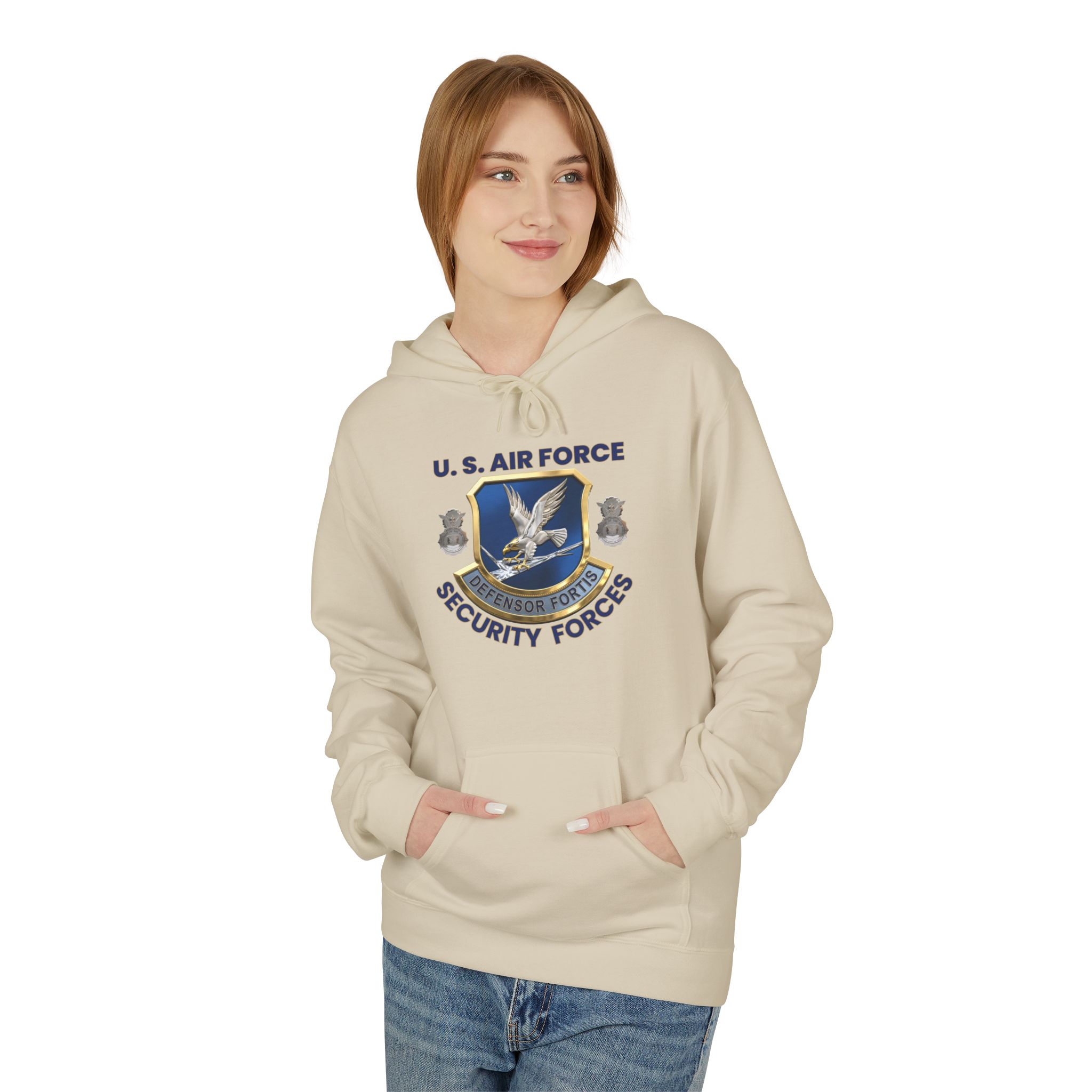U.S. Air Force Security Forces Hoodie — Military Emblem Pullover - Image 12