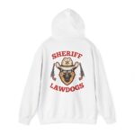 Sheriff Lawdogs Hoodie — Western German Shepherd Sheriff Pullover