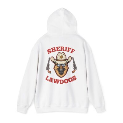 Sheriff Lawdogs Hoodie — Western German Shepherd Sheriff Pullover