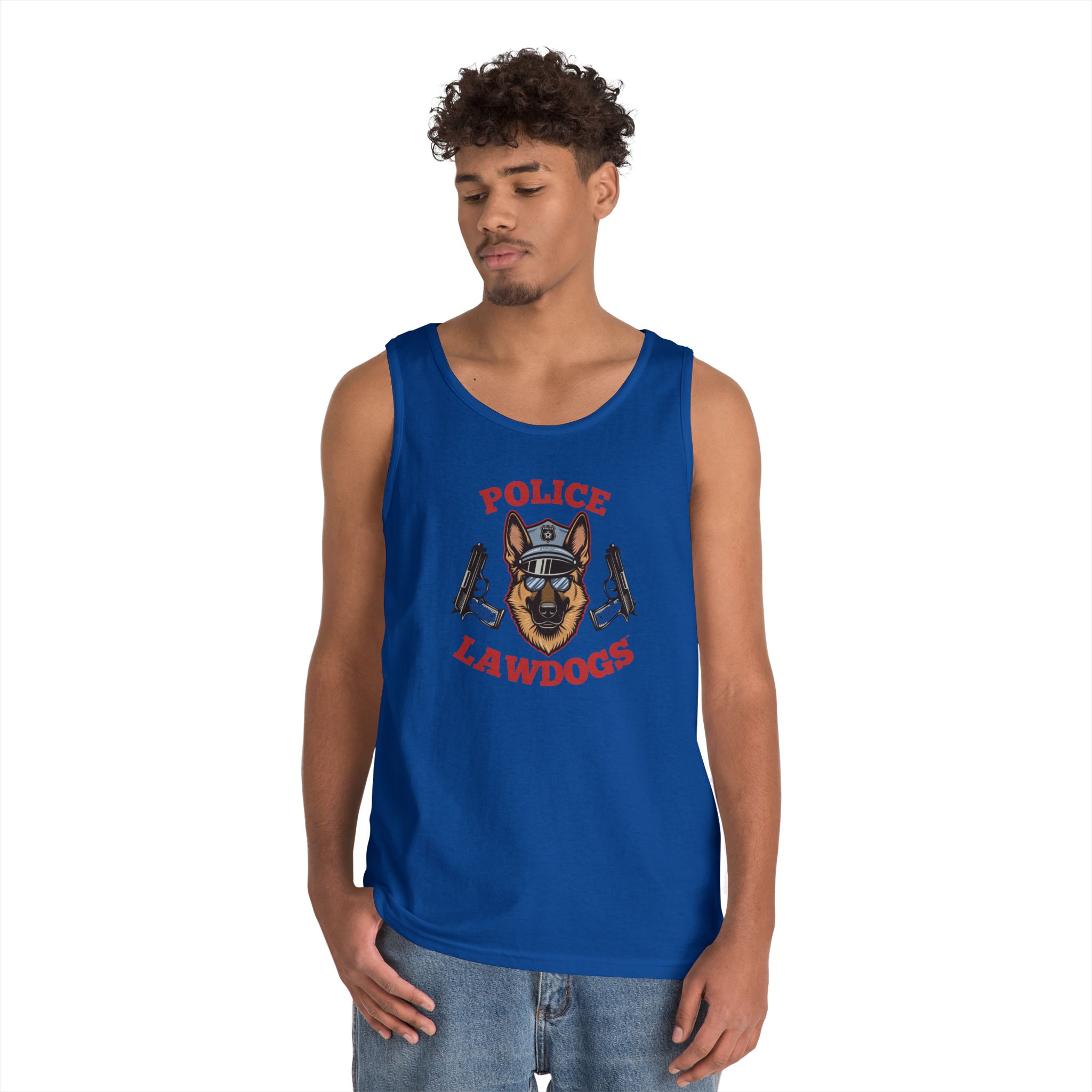 Police Lawdogs Tank Top — K9 Unit Tribute Muscle Tee - Image 20