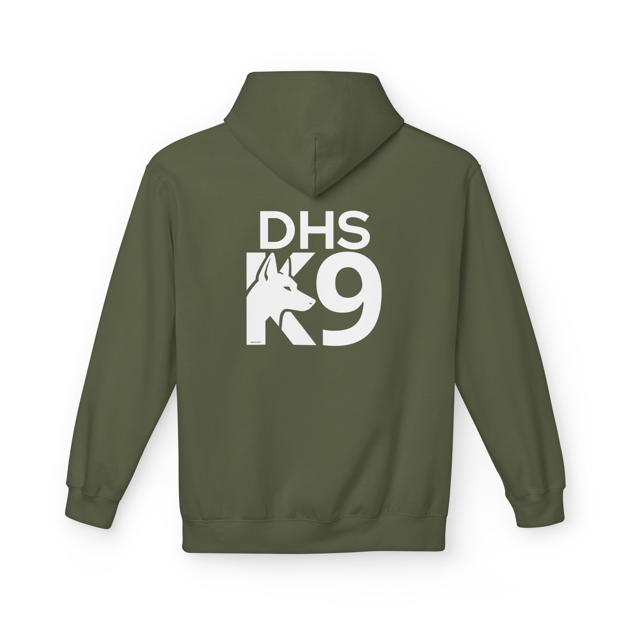 DHS K9 Hoodie - Law Enforcement Working Dog Handler Hoodie