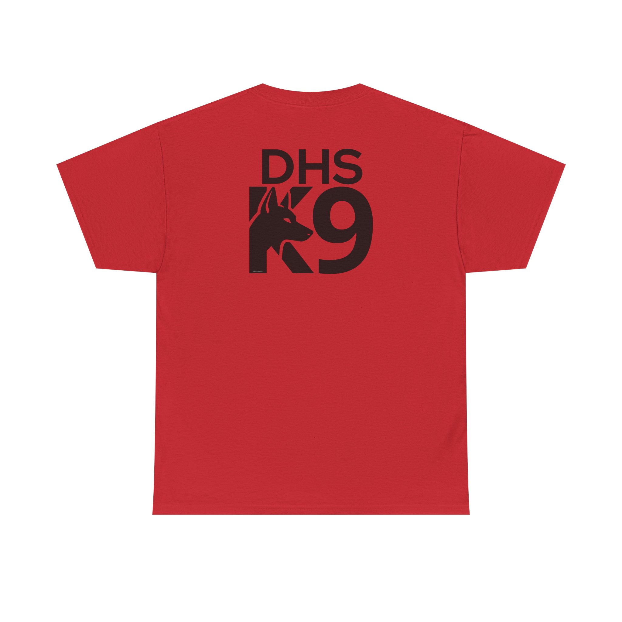 K9 Logo T-Shirt — DHS K9 Unit Dog Handler Tee - Image 42