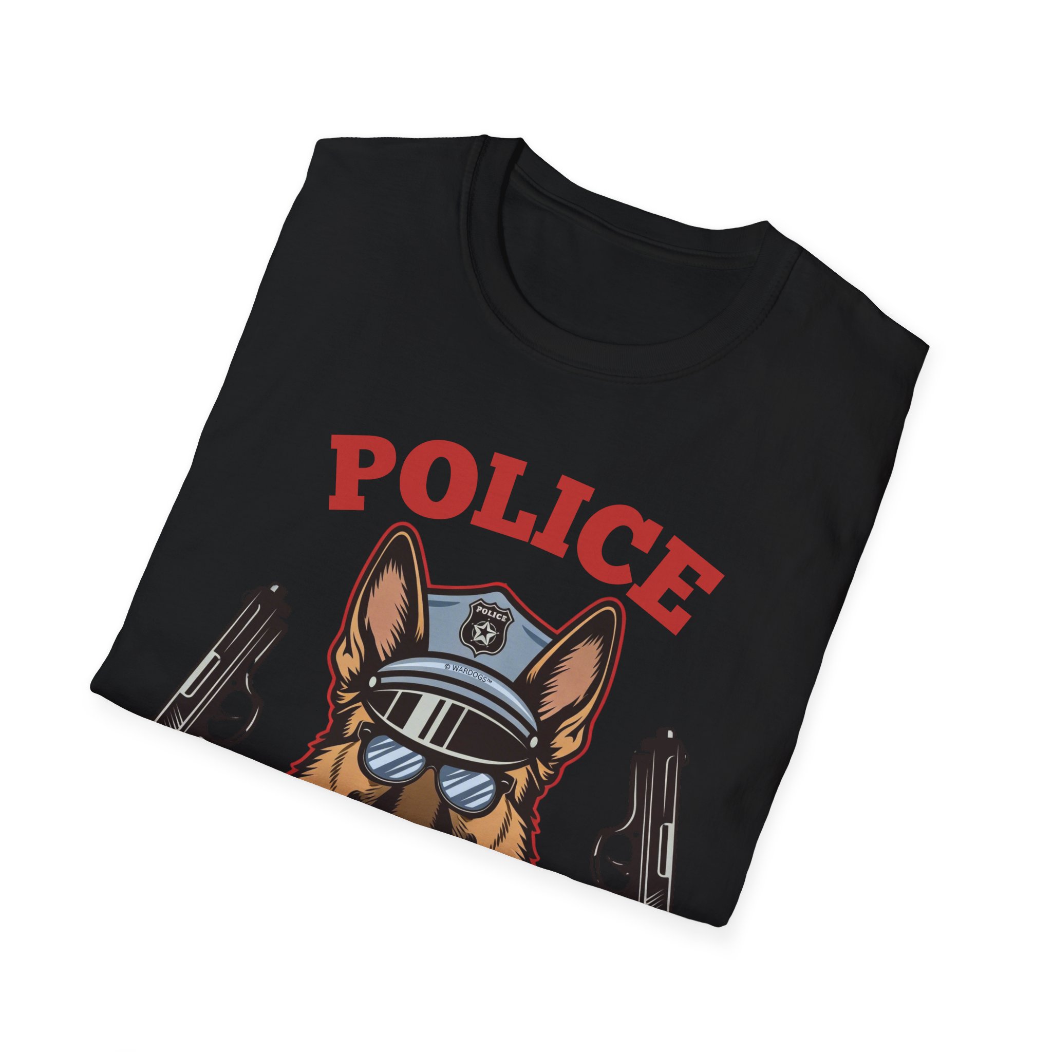 Police Lawdogs T-Shirt – K9 Handler German Shepherd Badge Tee - Image 8
