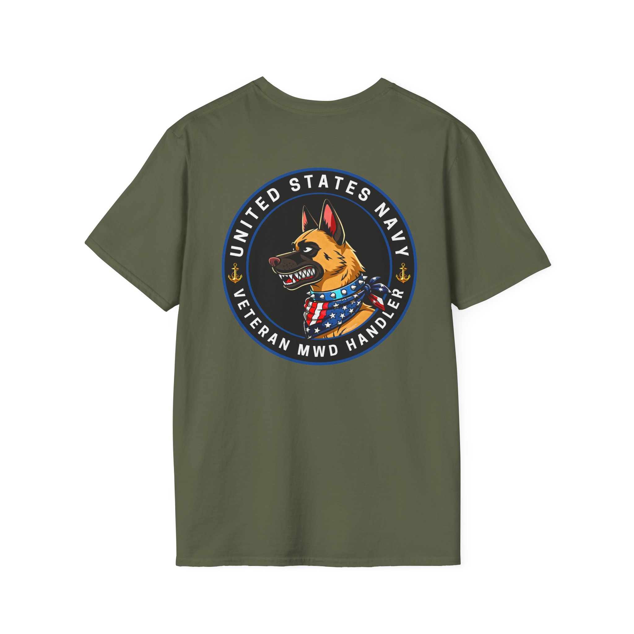 U. S. Navy Veteran MWD Handler T-Shirt - Image 22