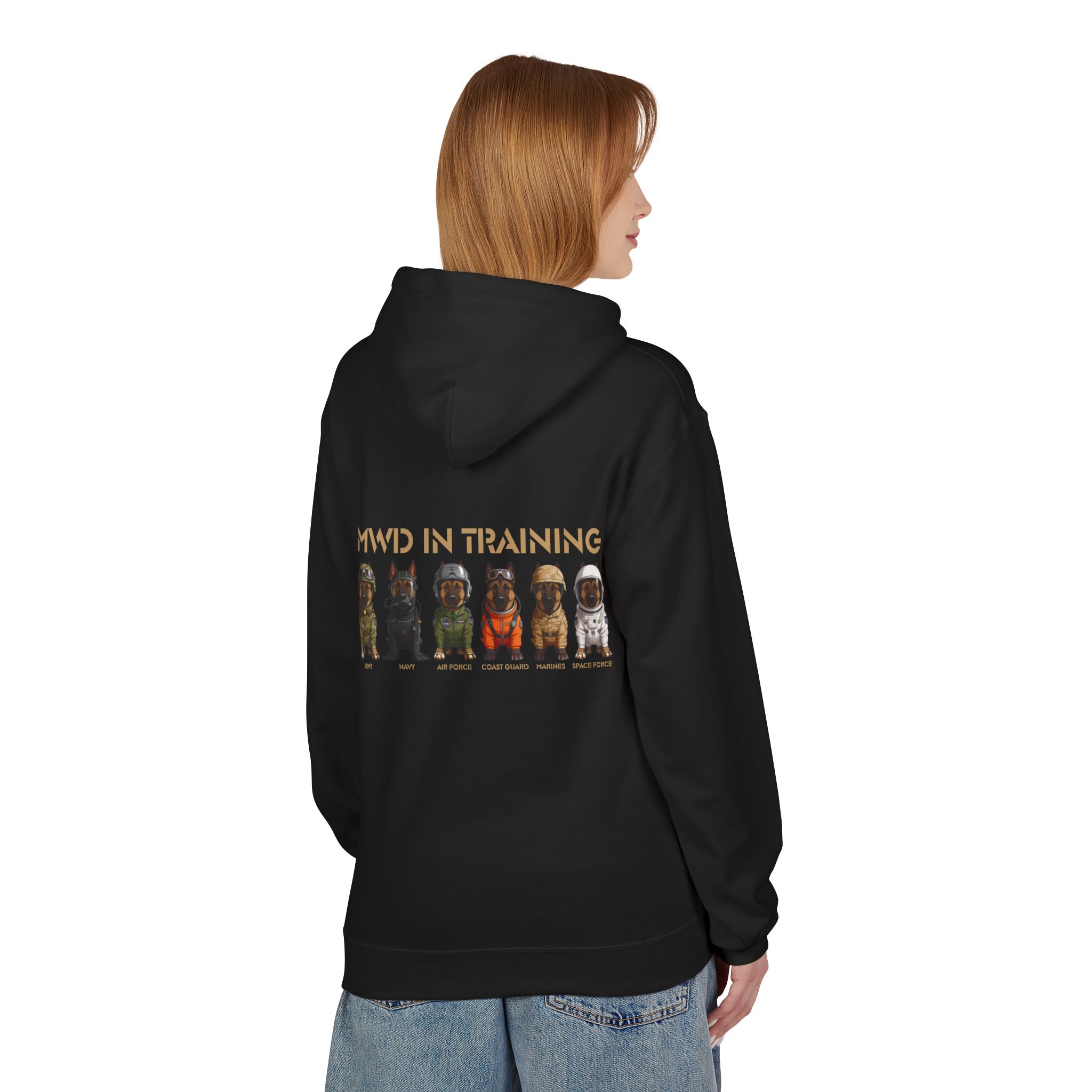 MWD in Training Hoodie — Military Working Dog Puppy Squad Sweatshirt - Image 8