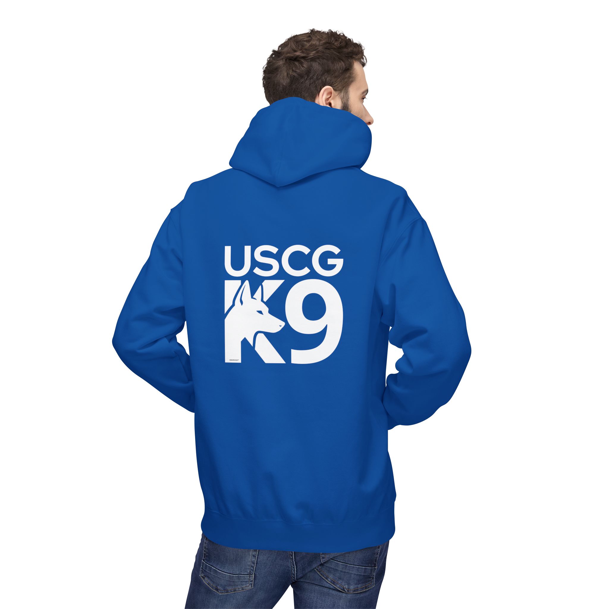 US Coast Guard K9 Hoodie - Military Working Dog Hander and Veteran Themed - Image 12