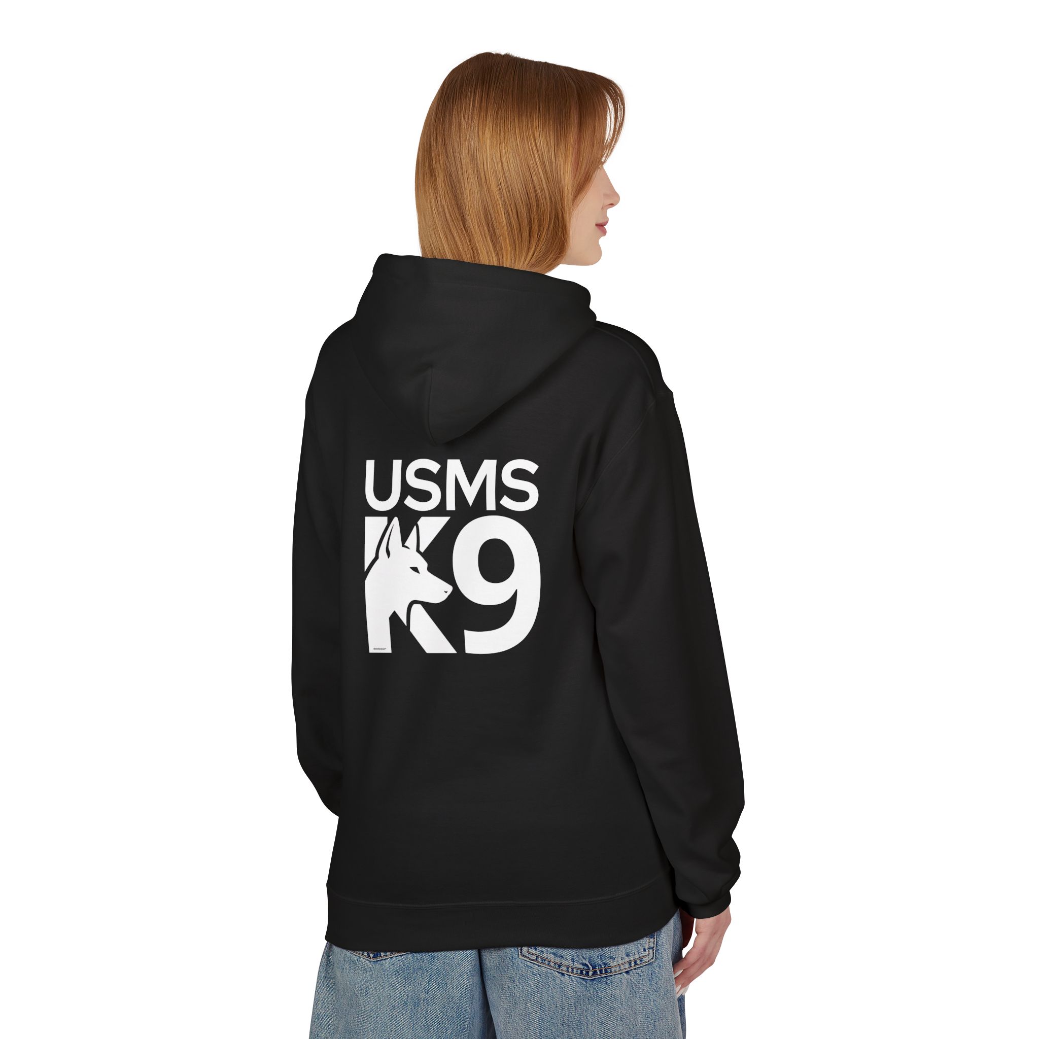 US Marshals Service K9 Hoodie - Law Enforcement Working Dog Support Pullover - Image 2