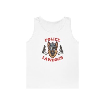 Police Lawdogs Tank Top — K9 Unit Tribute Muscle Tee