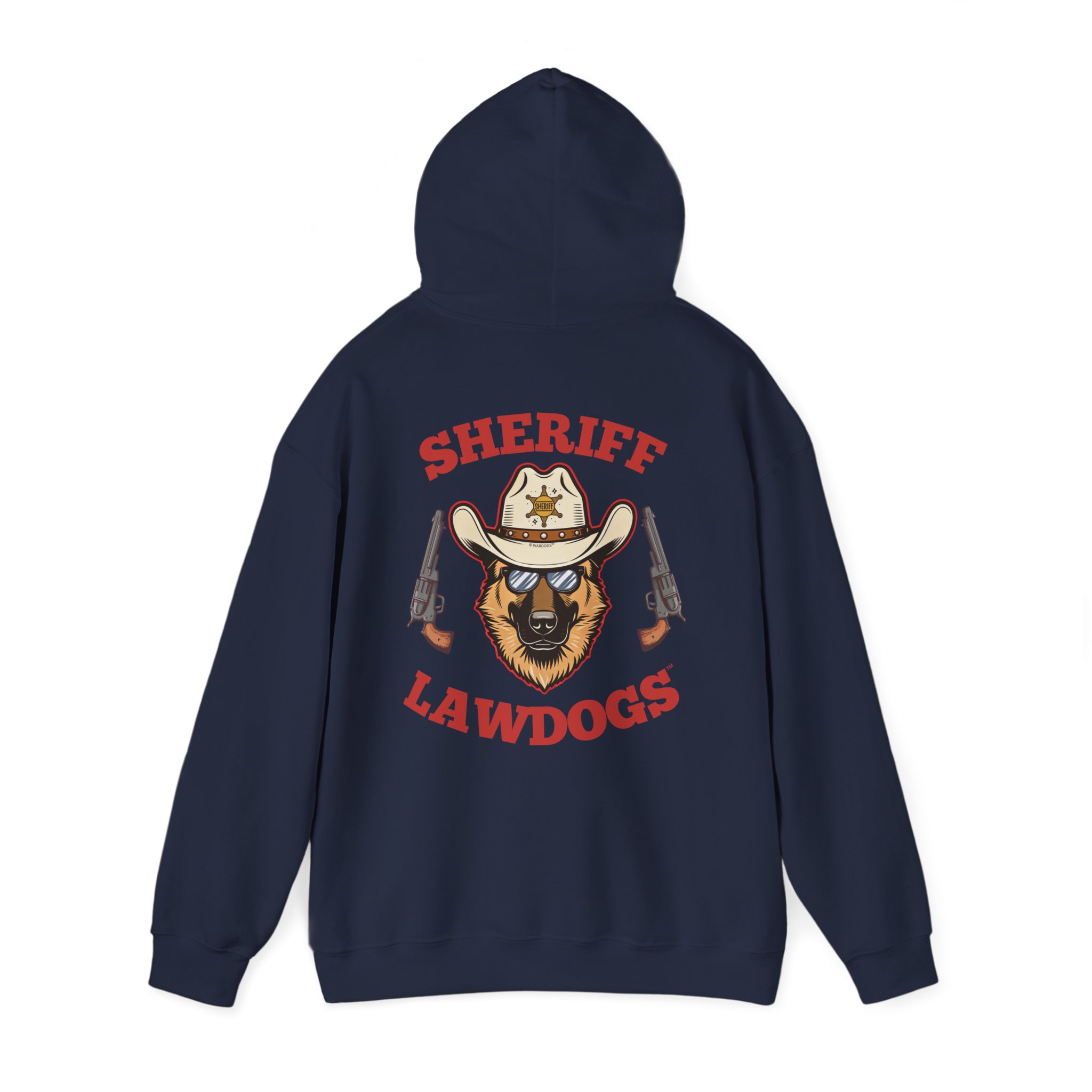 Sheriff Lawdogs Hoodie — Western German Shepherd Sheriff Pullover - Image 17