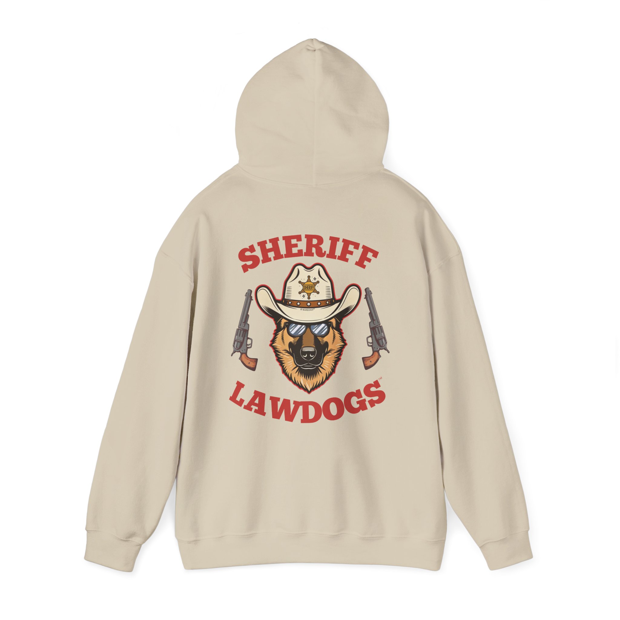 Sheriff Lawdogs Hoodie — Western German Shepherd Sheriff Pullover - Image 5