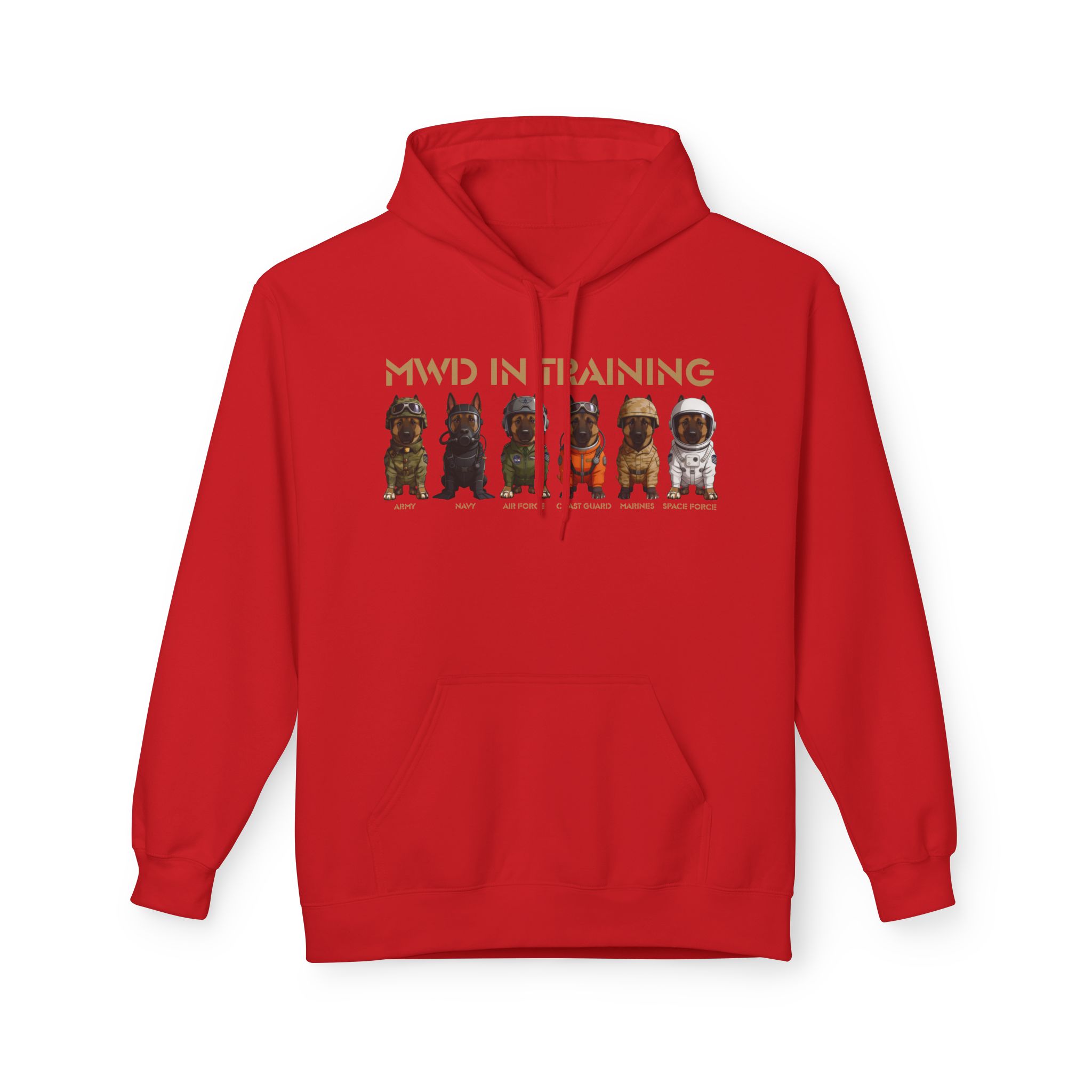 MWD in Training Hoodie — Military Working Dog Puppy Squad Sweatshirt - Image 22