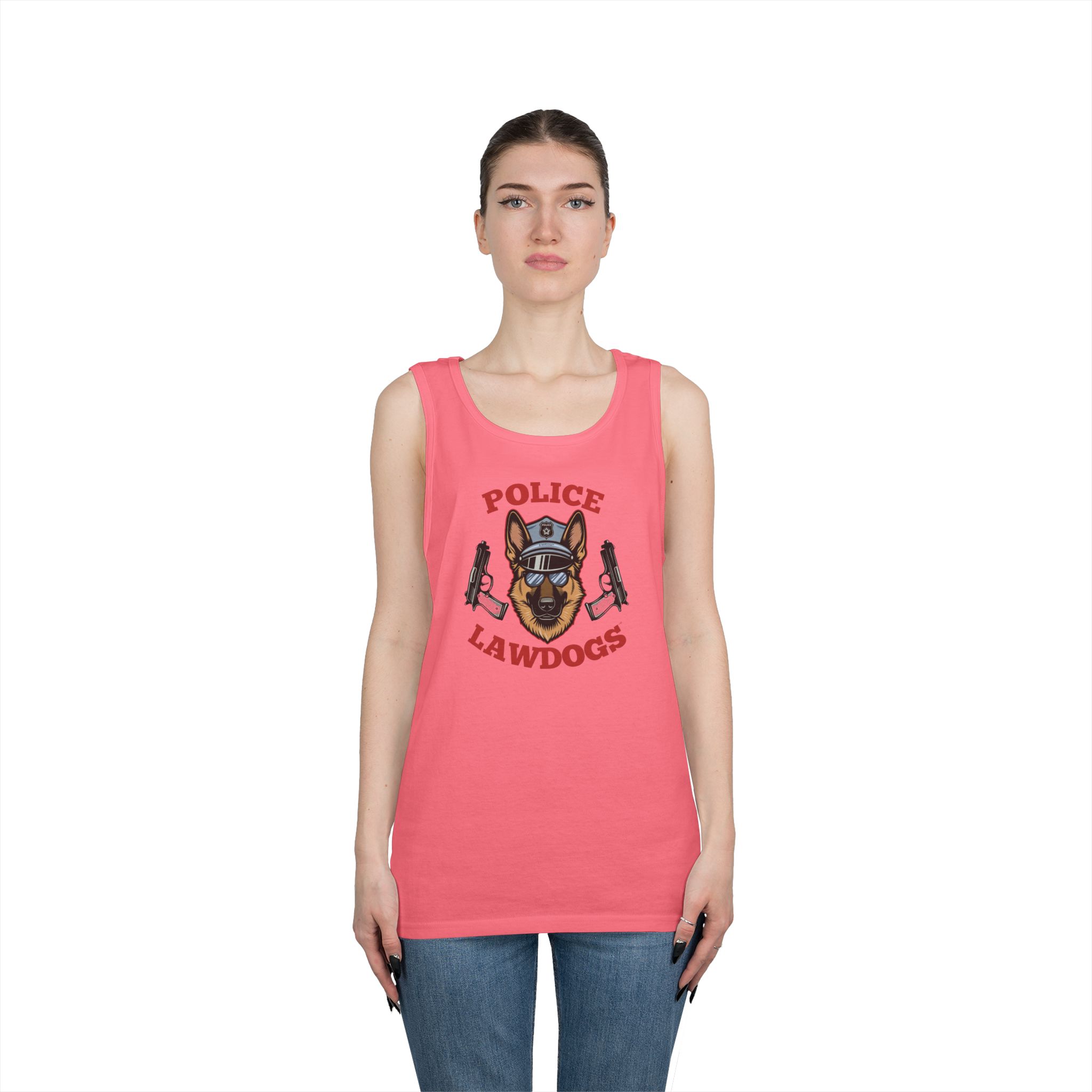 Police Lawdogs Tank Top — K9 Unit Tribute Muscle Tee - Image 31