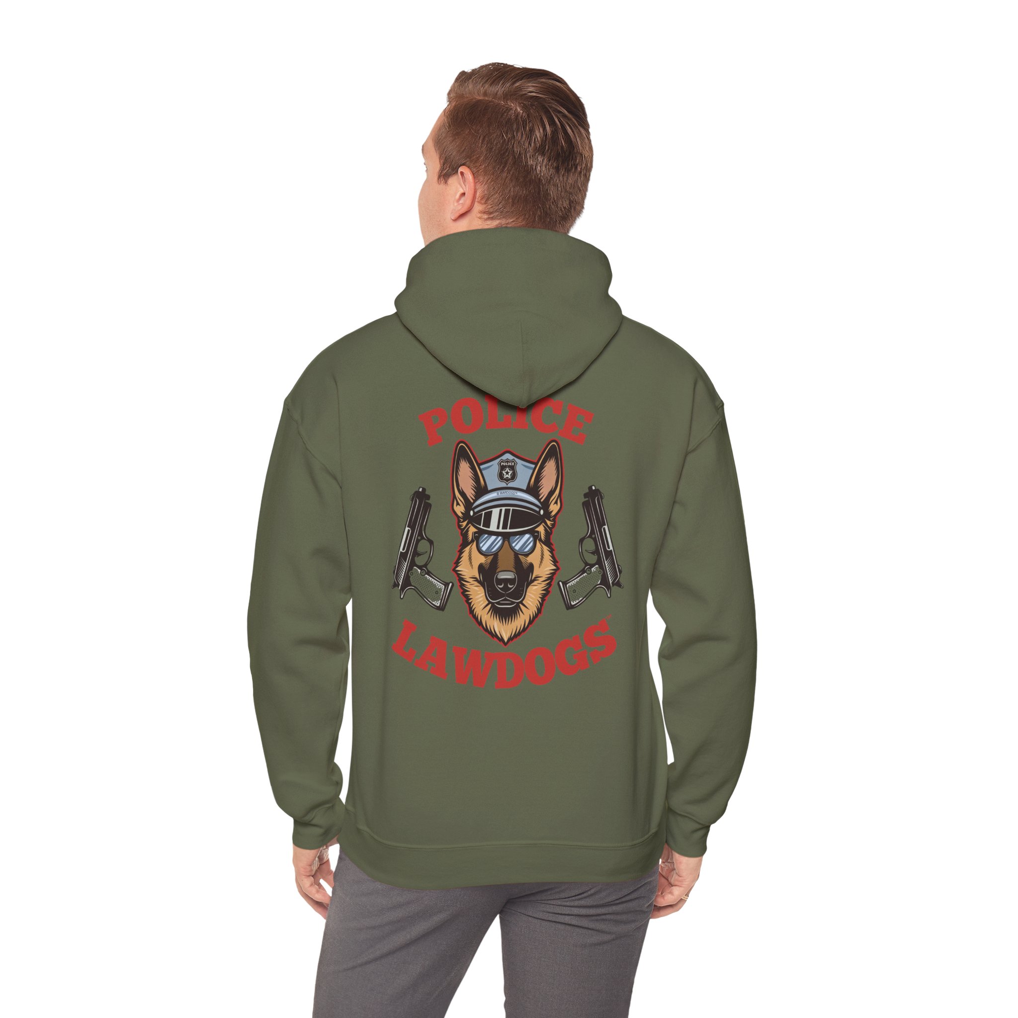 Police Lawdogs Hoodie — K9 Unit German Shepherd Tactical Pullover - Image 14