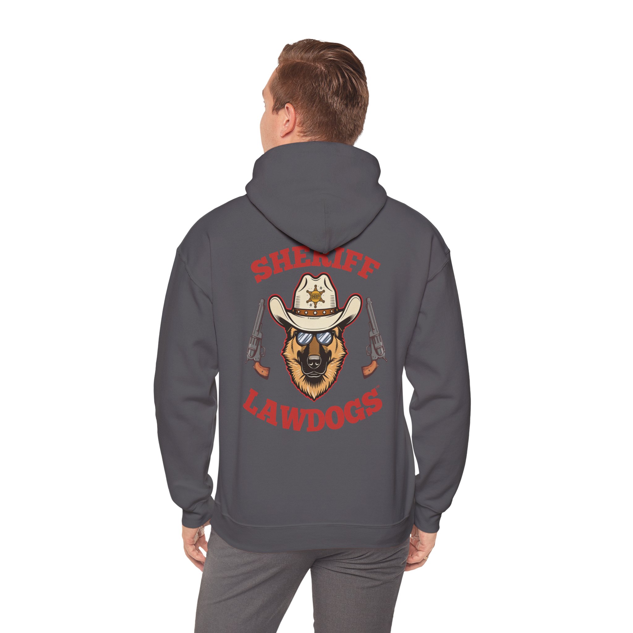 Sheriff Lawdogs Hoodie — Western German Shepherd Sheriff Pullover - Image 14