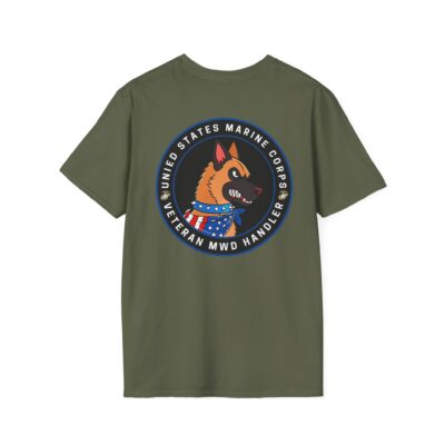 U.S. Marine Corps Veteran MWD Handler T-Shirt