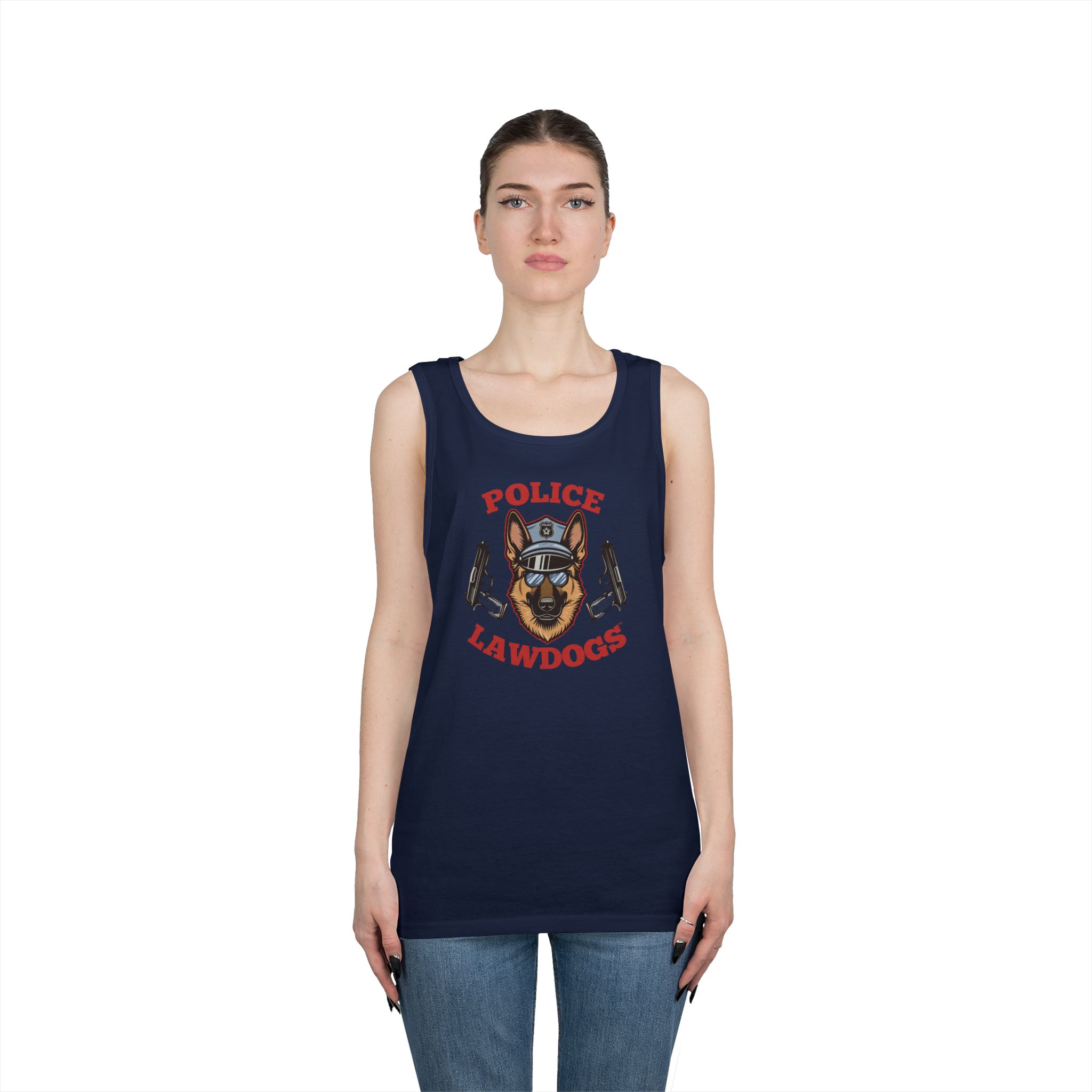 Police Lawdogs Tank Top — K9 Unit Tribute Muscle Tee - Image 23