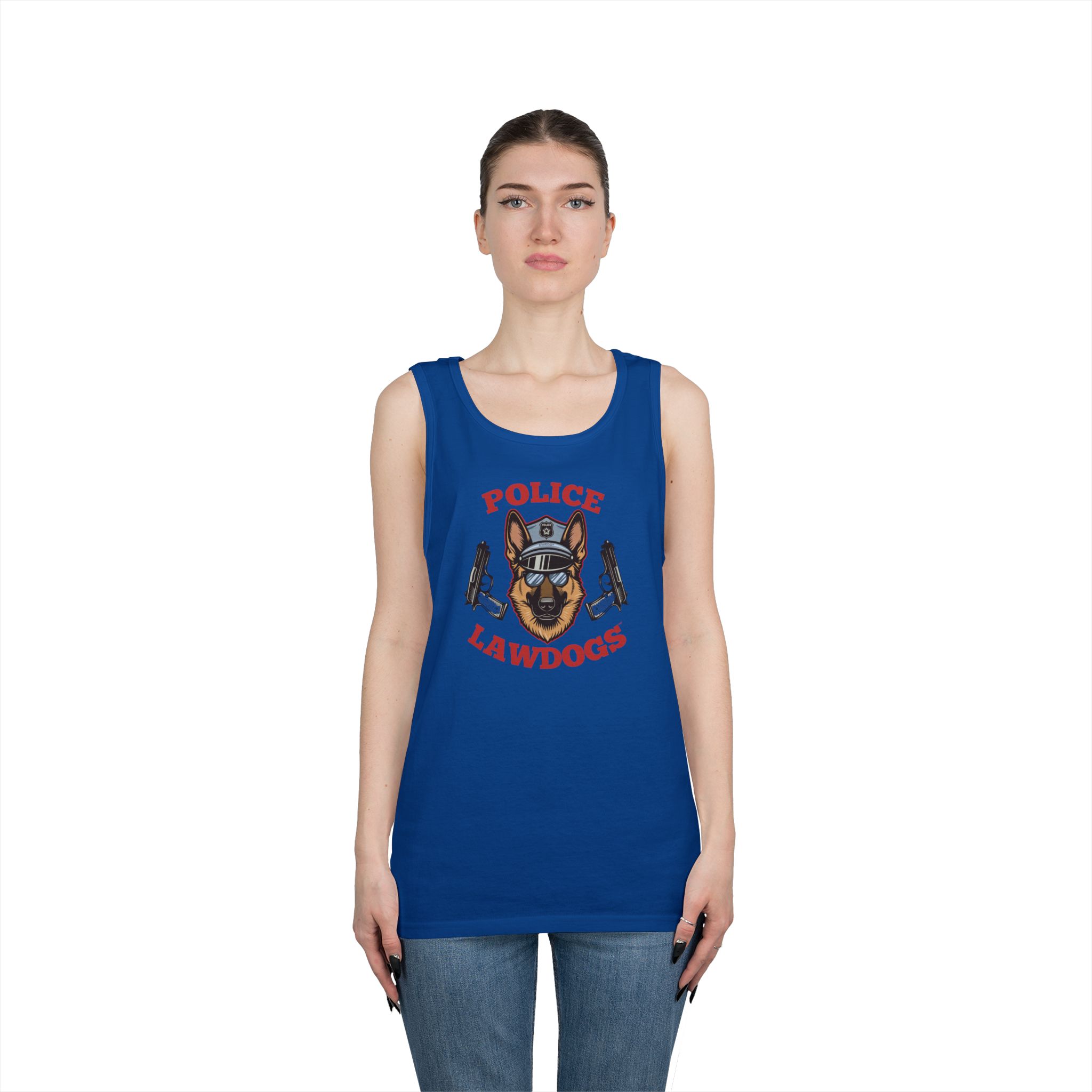 Police Lawdogs Tank Top — K9 Unit Tribute Muscle Tee - Image 19