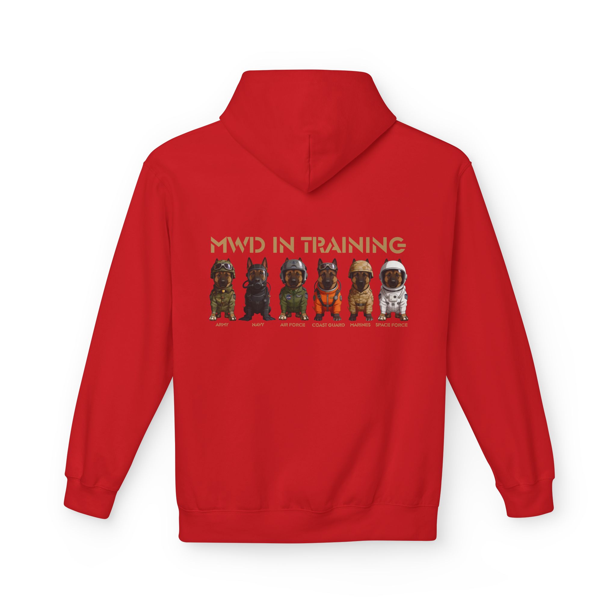 MWD in Training Hoodie — Military Working Dog Puppy Squad Sweatshirt - Image 15