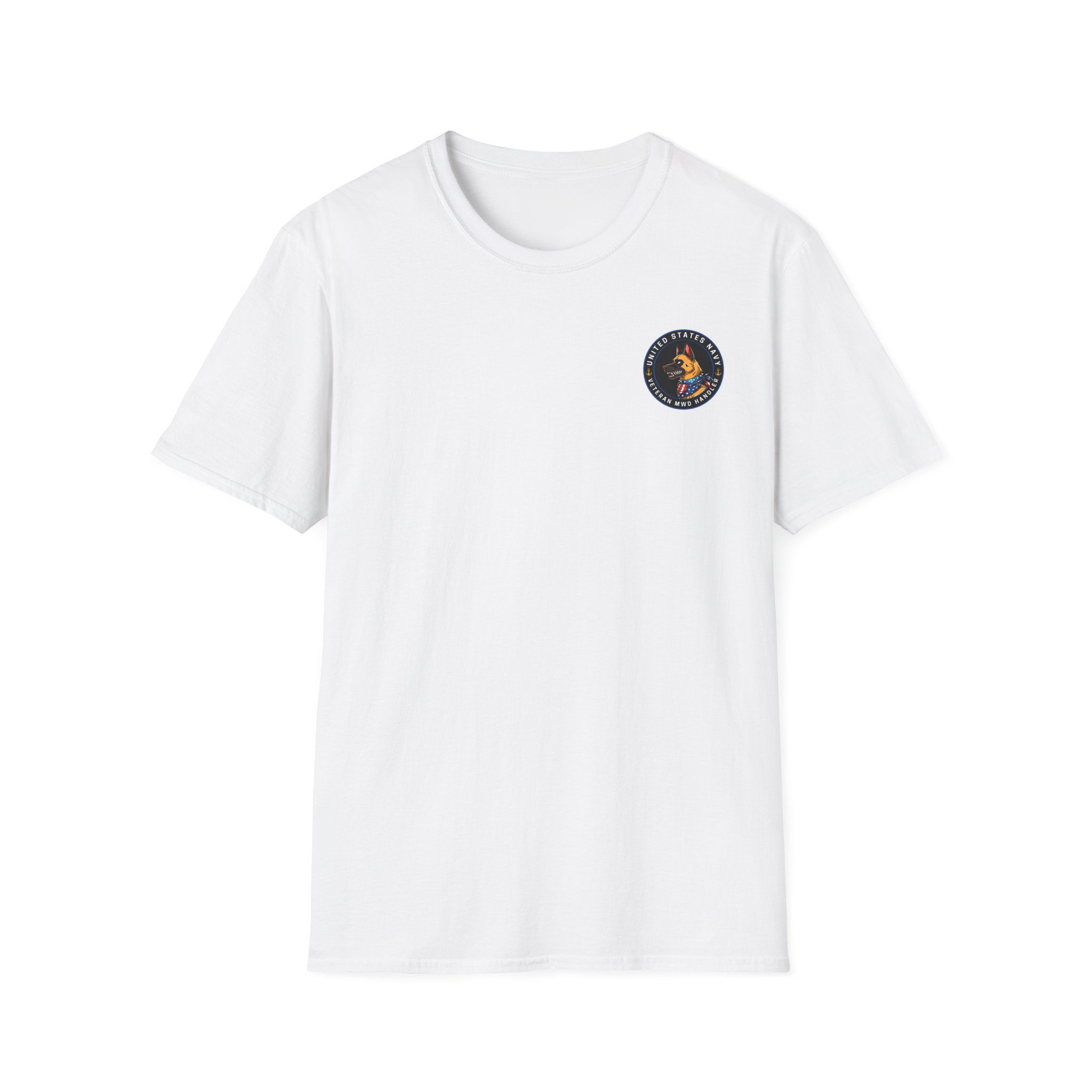 U. S. Navy Veteran MWD Handler T-Shirt - Image 5