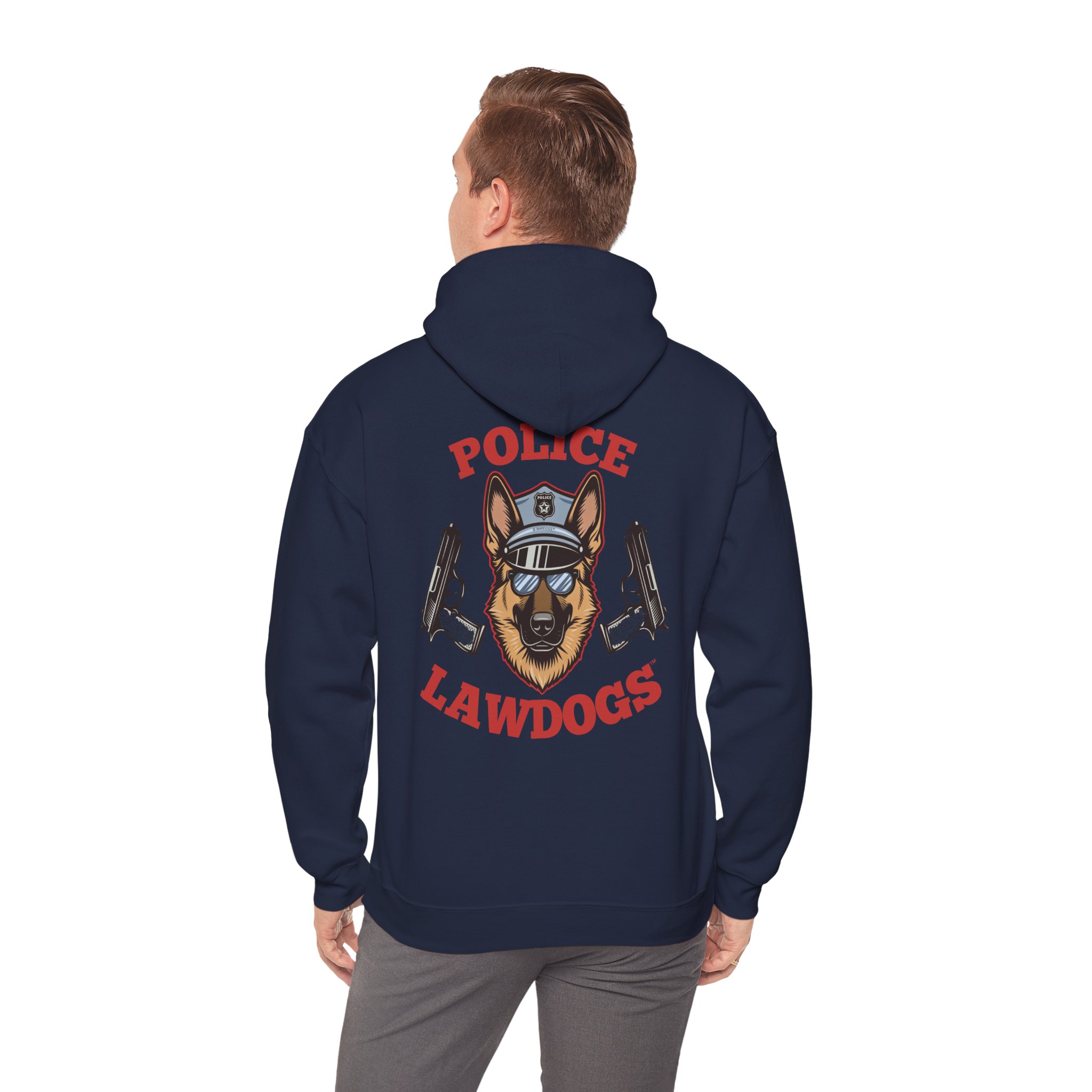 Police Lawdogs Hoodie — K9 Unit German Shepherd Tactical Pullover - Image 4