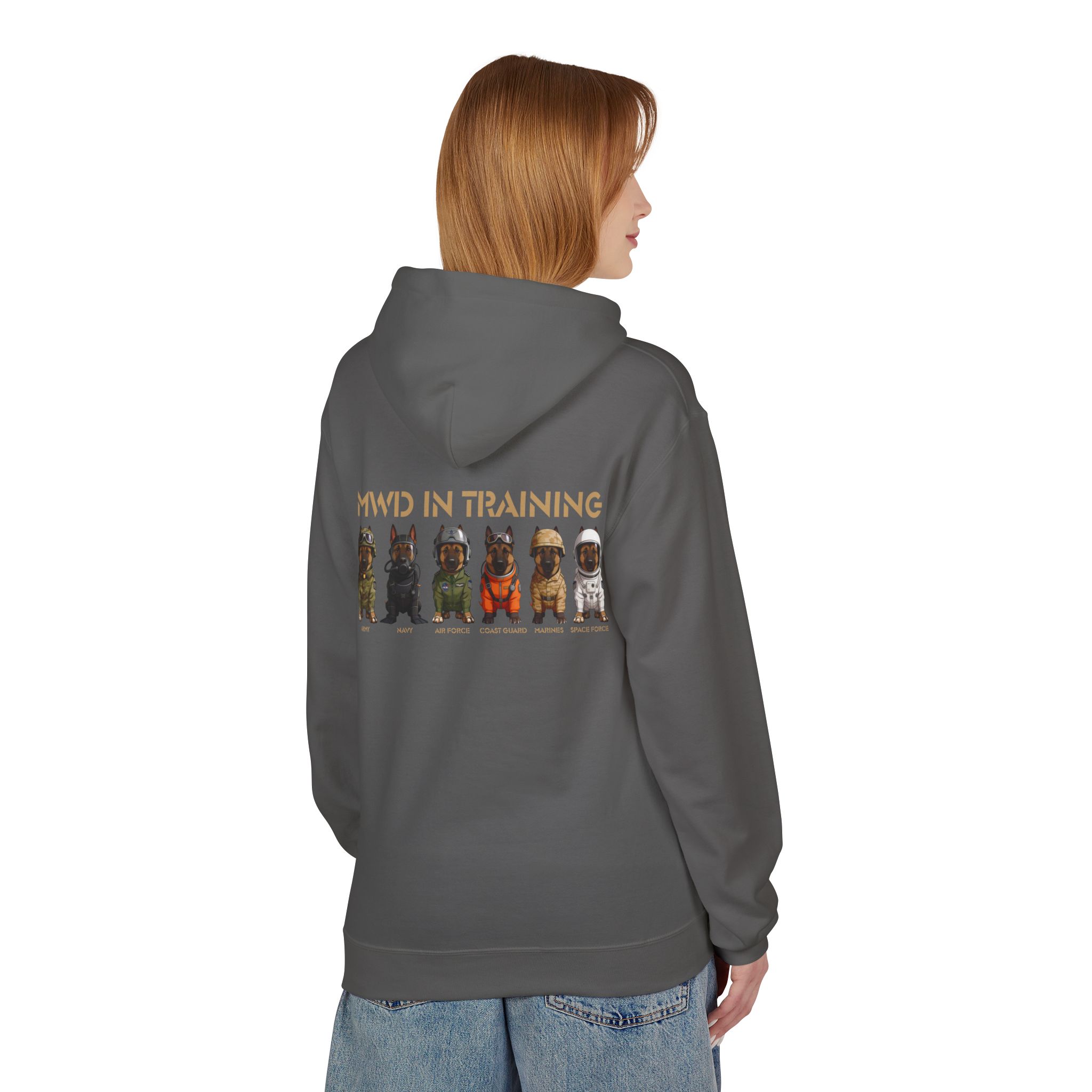 MWD in Training Hoodie — Military Working Dog Puppy Squad Sweatshirt - Image 12