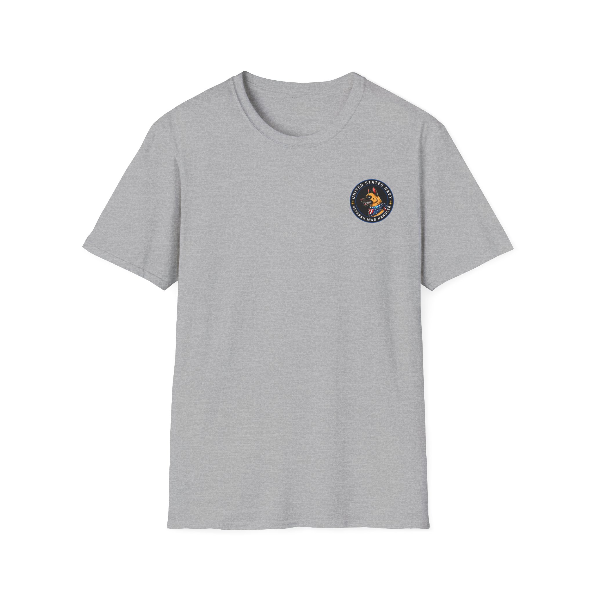 U. S. Navy Veteran MWD Handler T-Shirt - Image 2